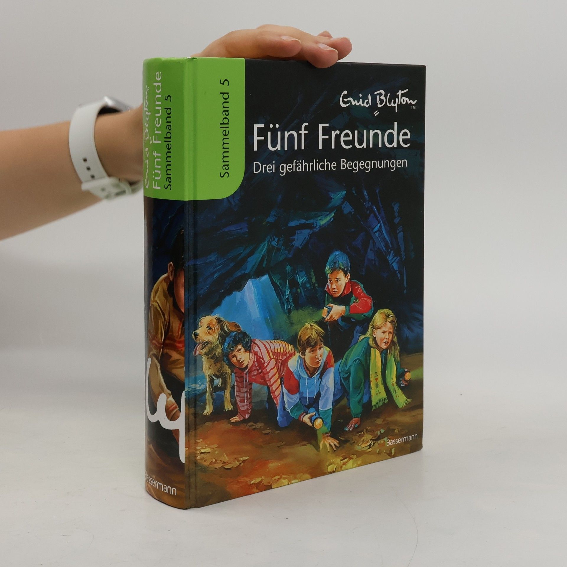 Enid Blyton Fünf Freunde. Drei gefährliche Begegnungen. Sammelband 5