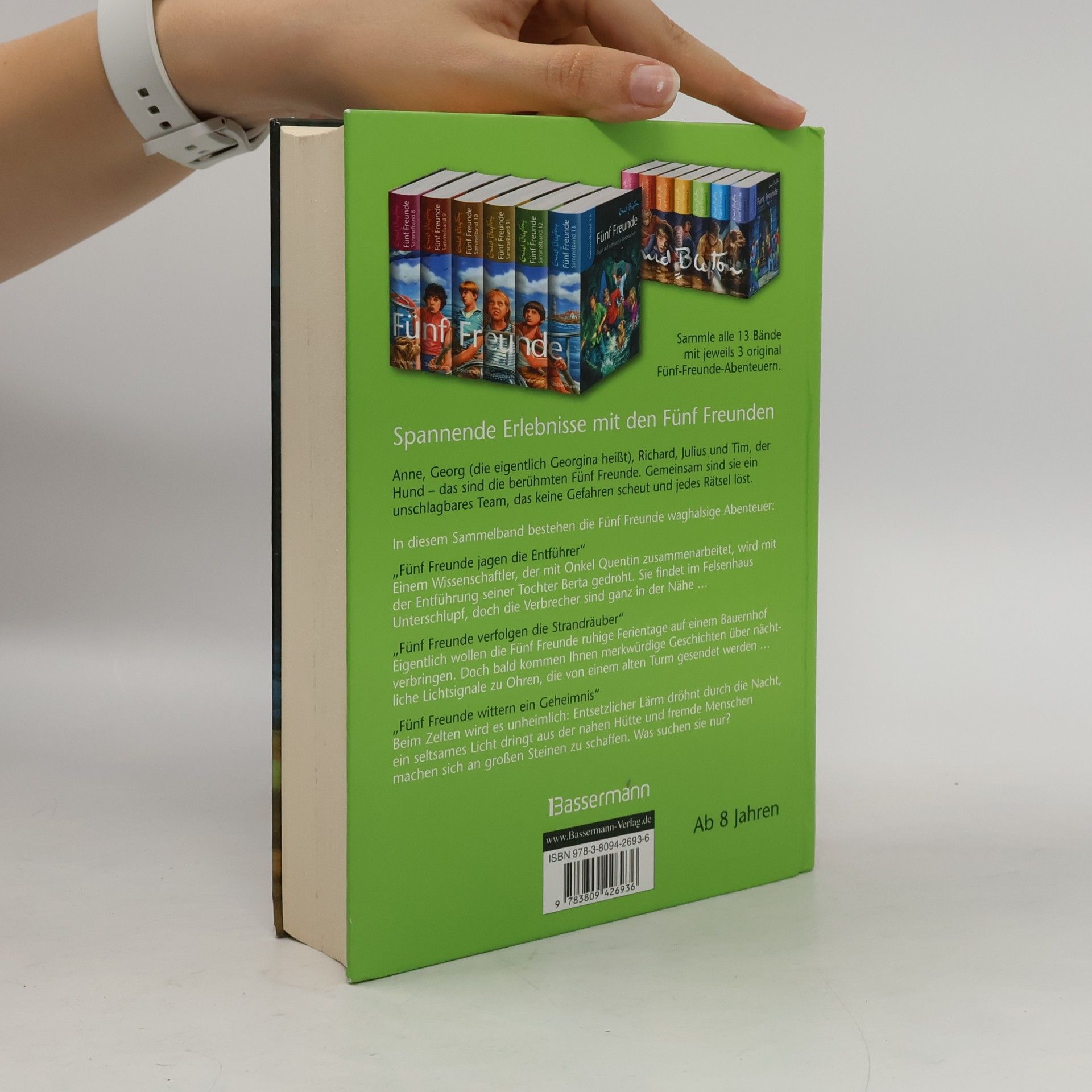 Enid Blyton Fünf Freunde. Drei gefährliche Begegnungen. Sammelband 5
