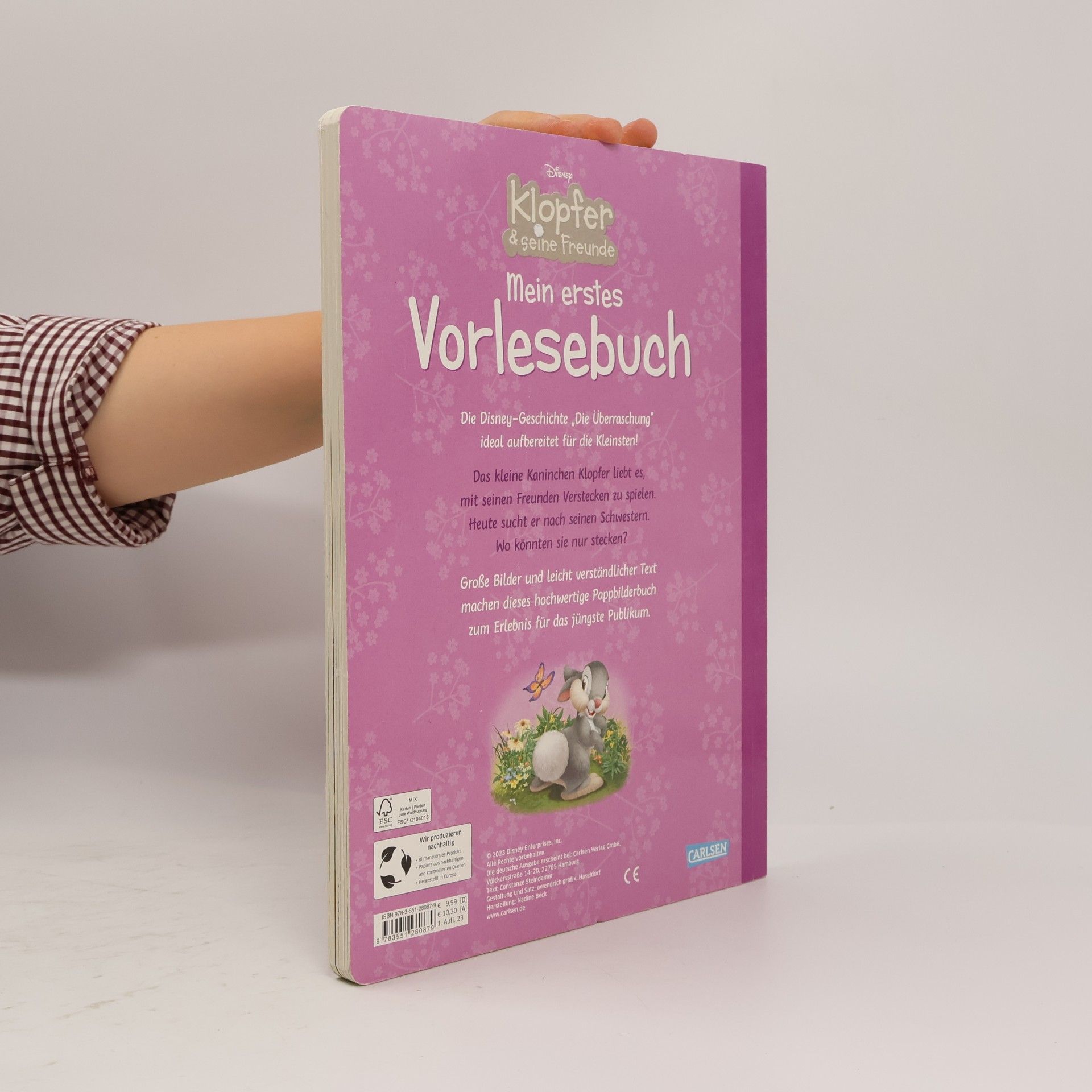 Walt Disney Disney: Klopfer & seine Freunde - Mein erstes Vorlesebuch
