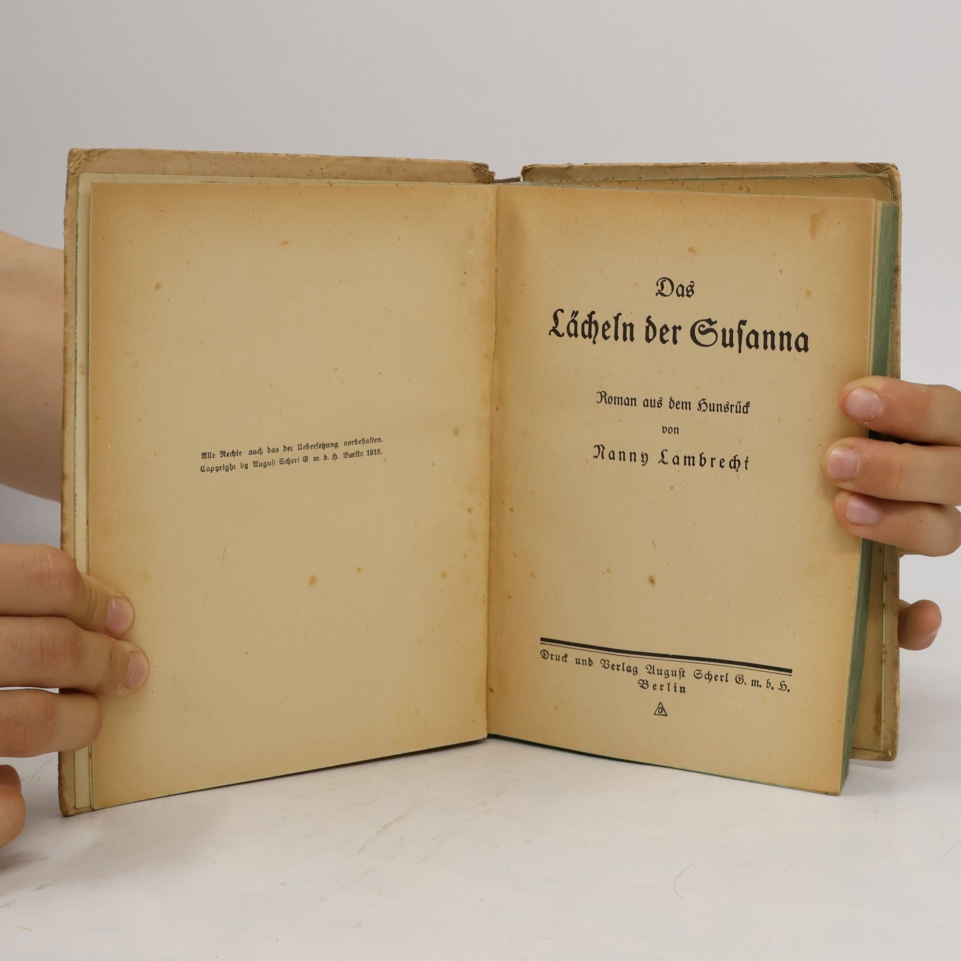 Nanny Lambrecht Das Lächeln der Susanna