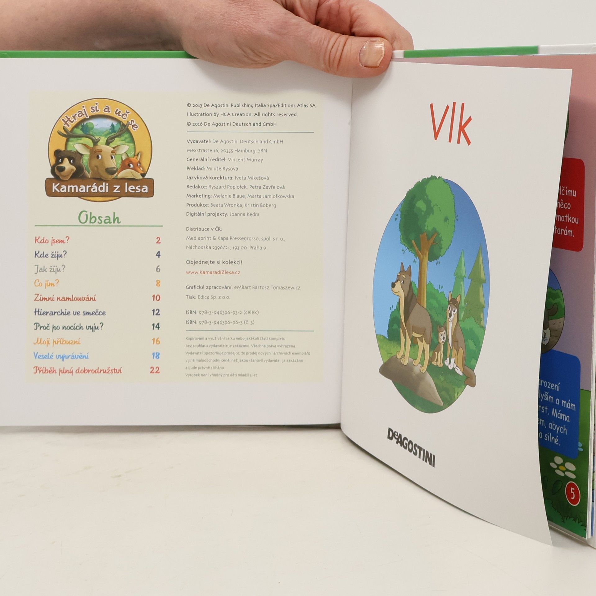 Kolektiv autorů Bydlím v lese 3. Vlk