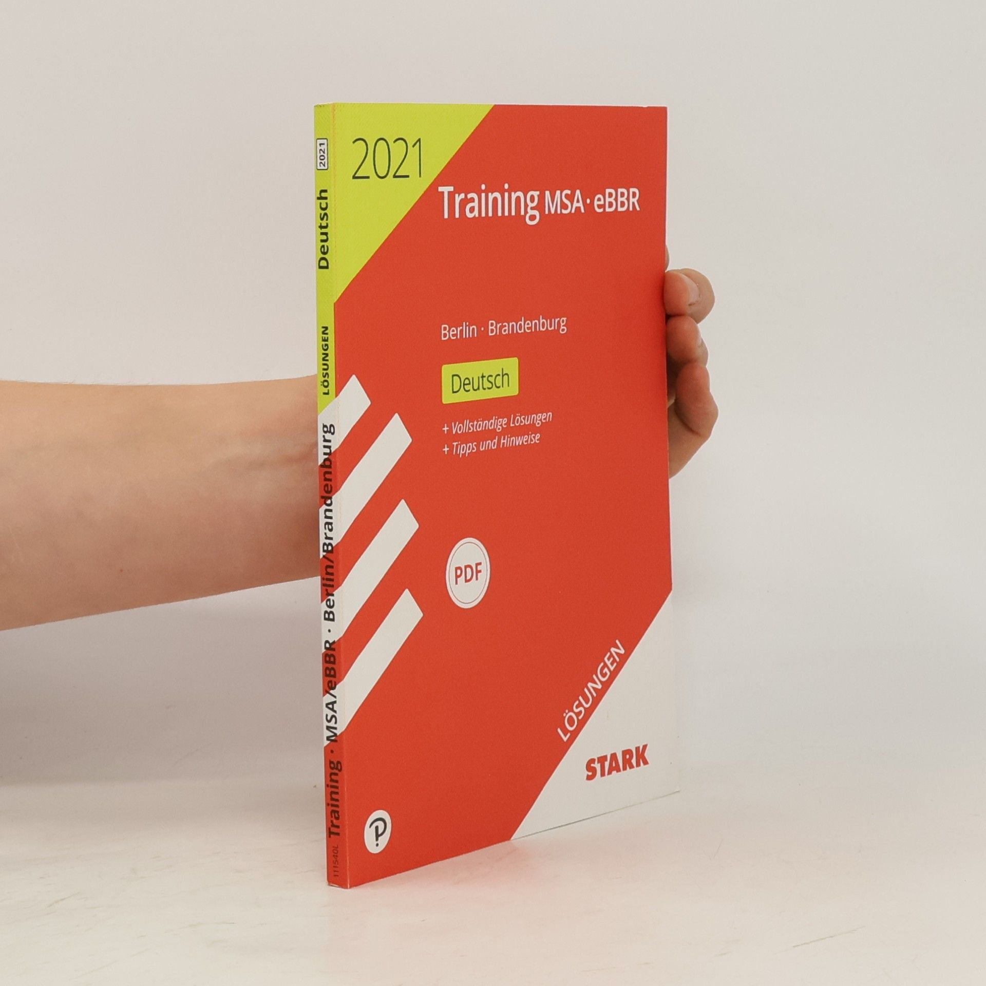Stark Verlag GmbH STARK Lösungen zu Training MSA/eBBR 2021 - Deutsch - Berlin/Brandenburg