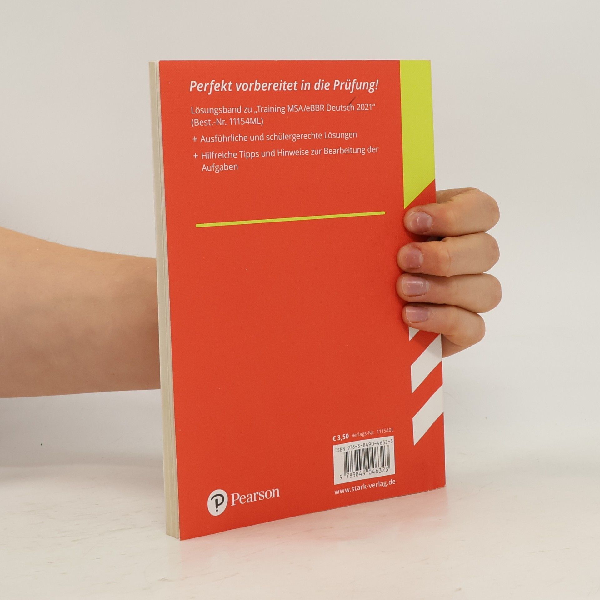 Stark Verlag GmbH STARK Lösungen zu Training MSA/eBBR 2021 - Deutsch - Berlin/Brandenburg