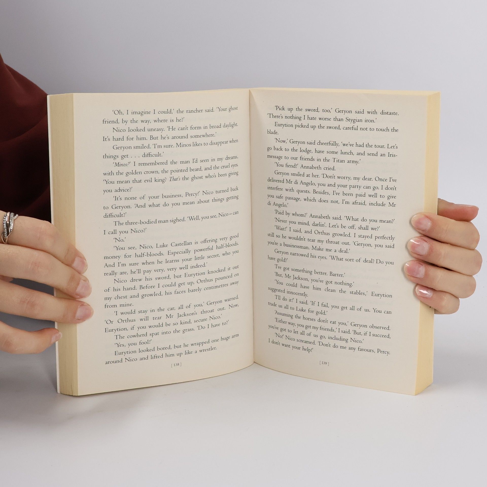 Rick Riordan Percy Jackson and the battle of the labyrinth