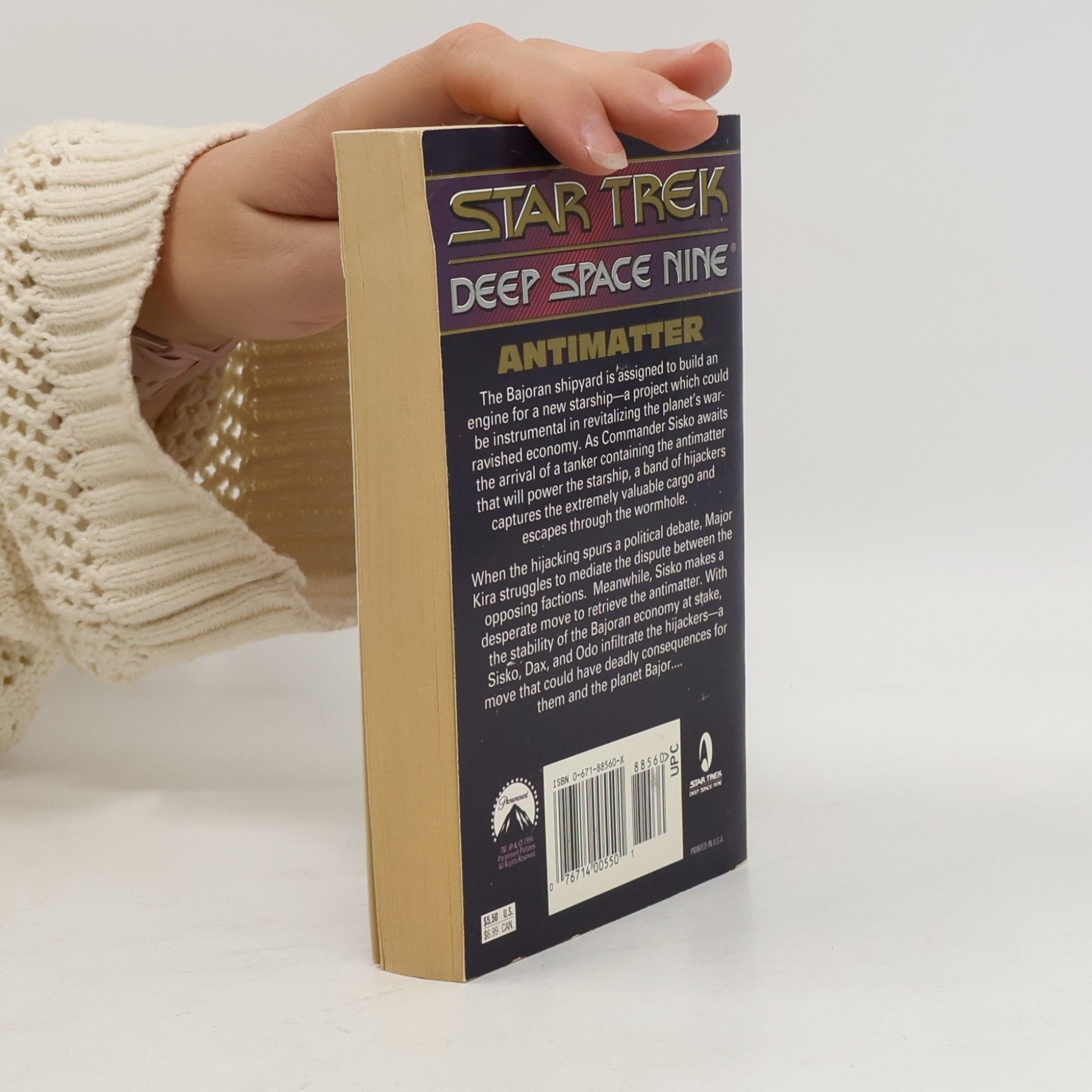John Vornholt Star Trek: Deep Space Nine - 8: Antimatter
