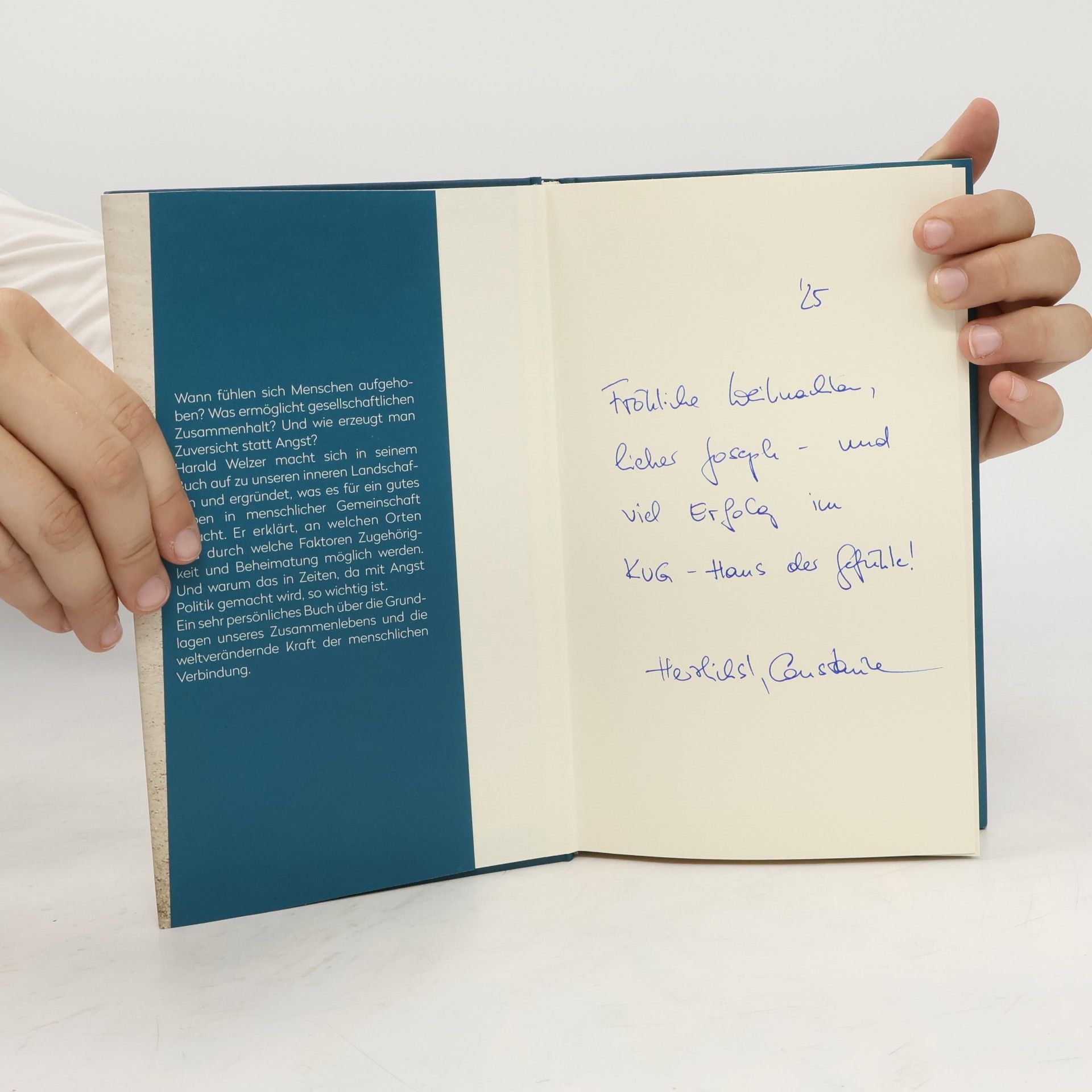 Harald Welzer Das Haus der Gefühle