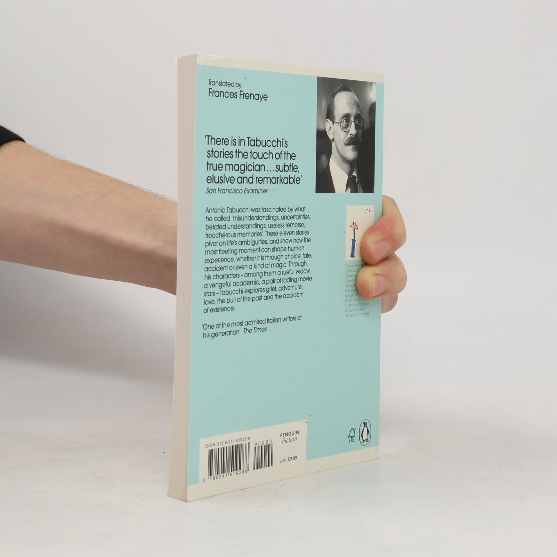 Antonio Tabucchi Modern Classics: Little Misunderstandings of No Importance