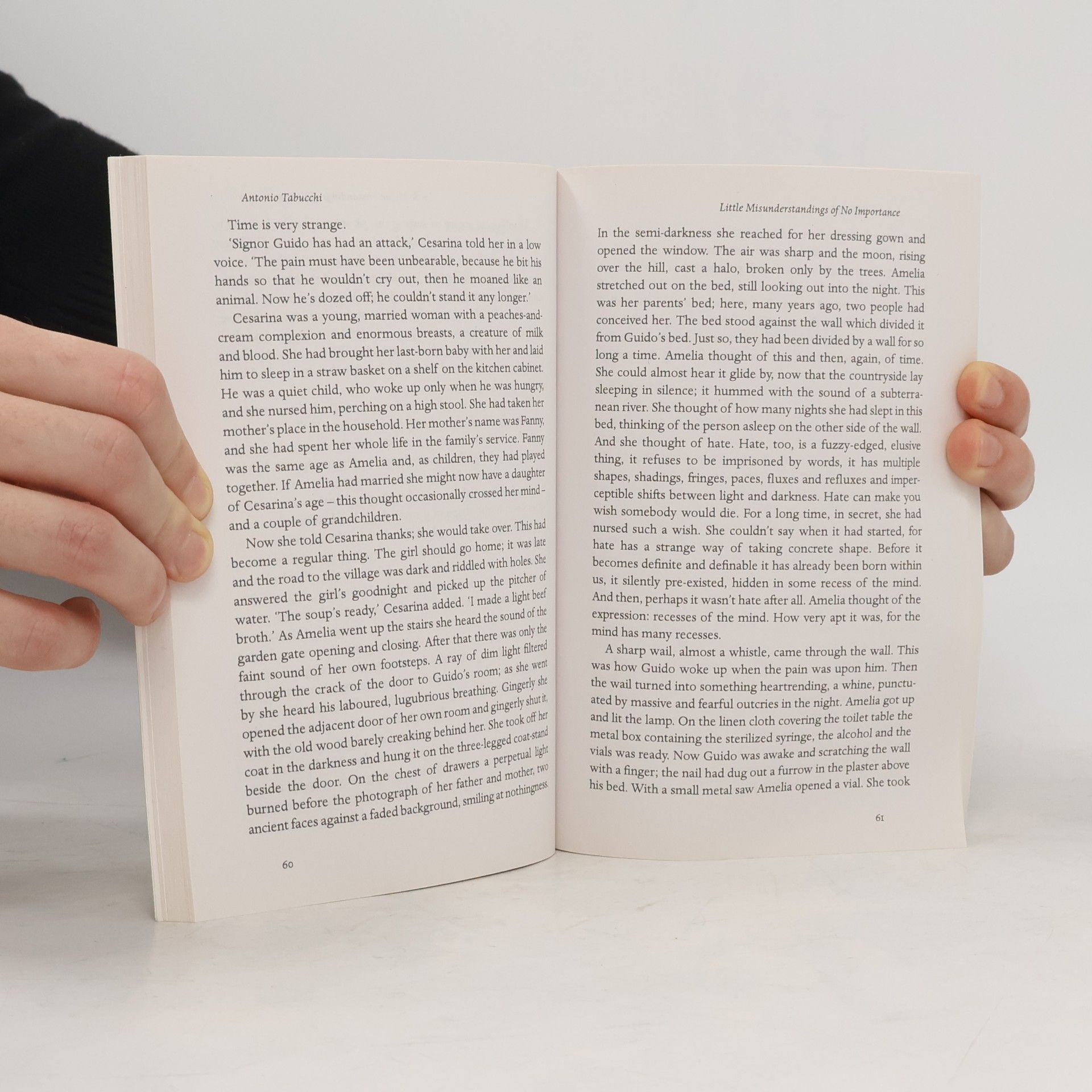 Antonio Tabucchi Modern Classics: Little Misunderstandings of No Importance