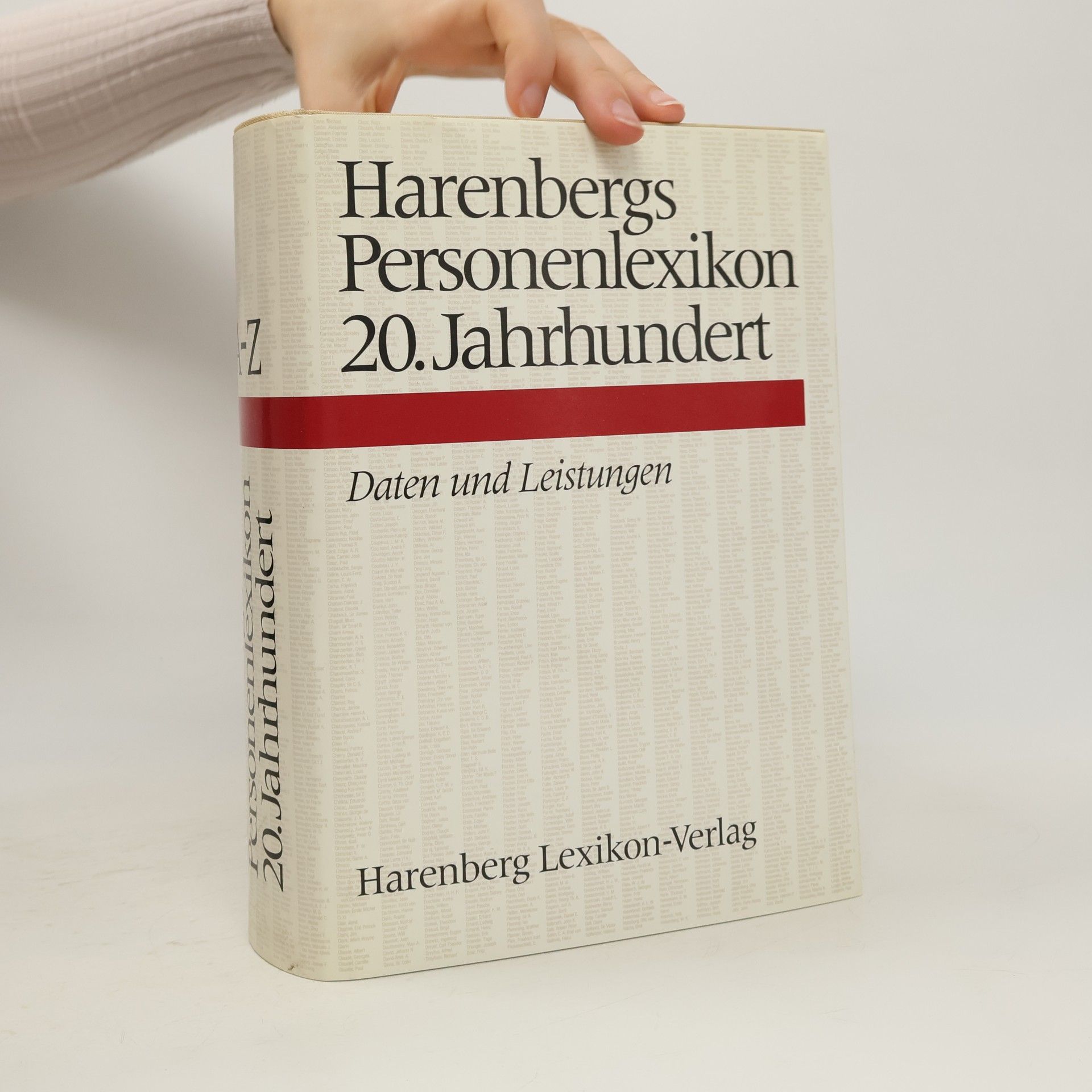 Werner Wahls Harenbergs Personenlexikon 20. Jahrhundert