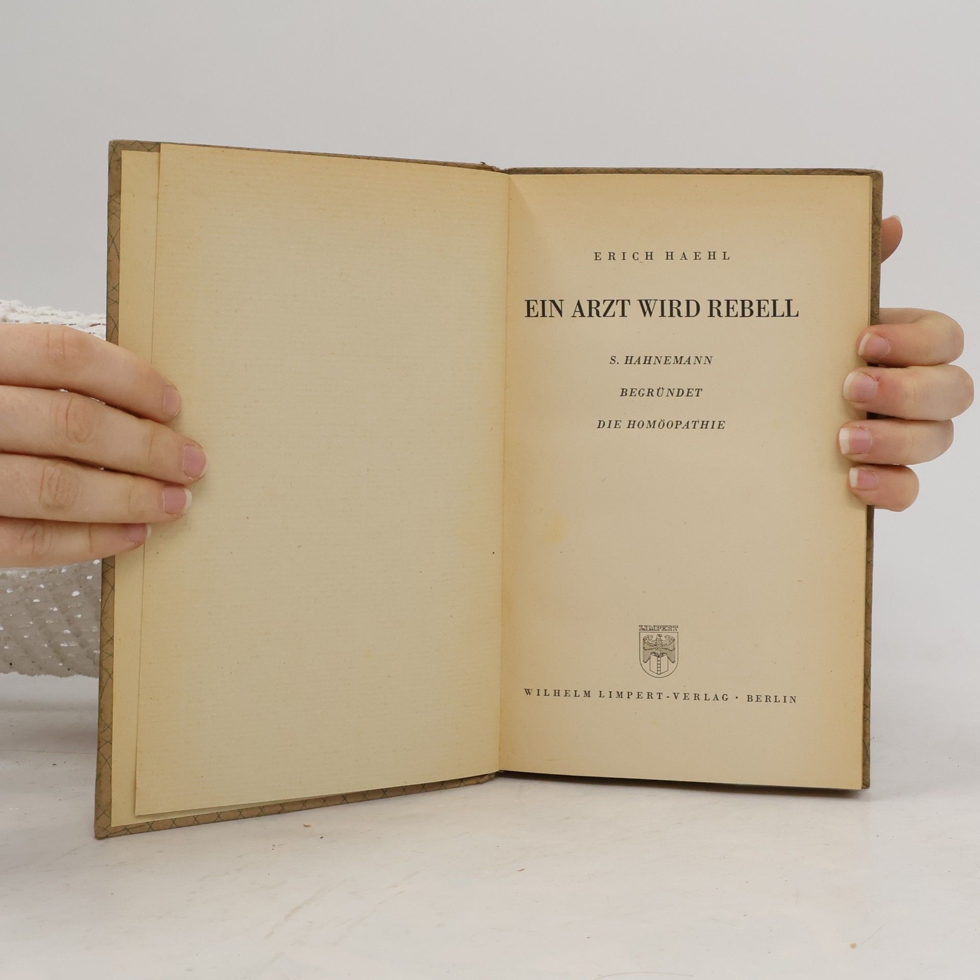 Erich Haehl Ein Arzt wird Rebell