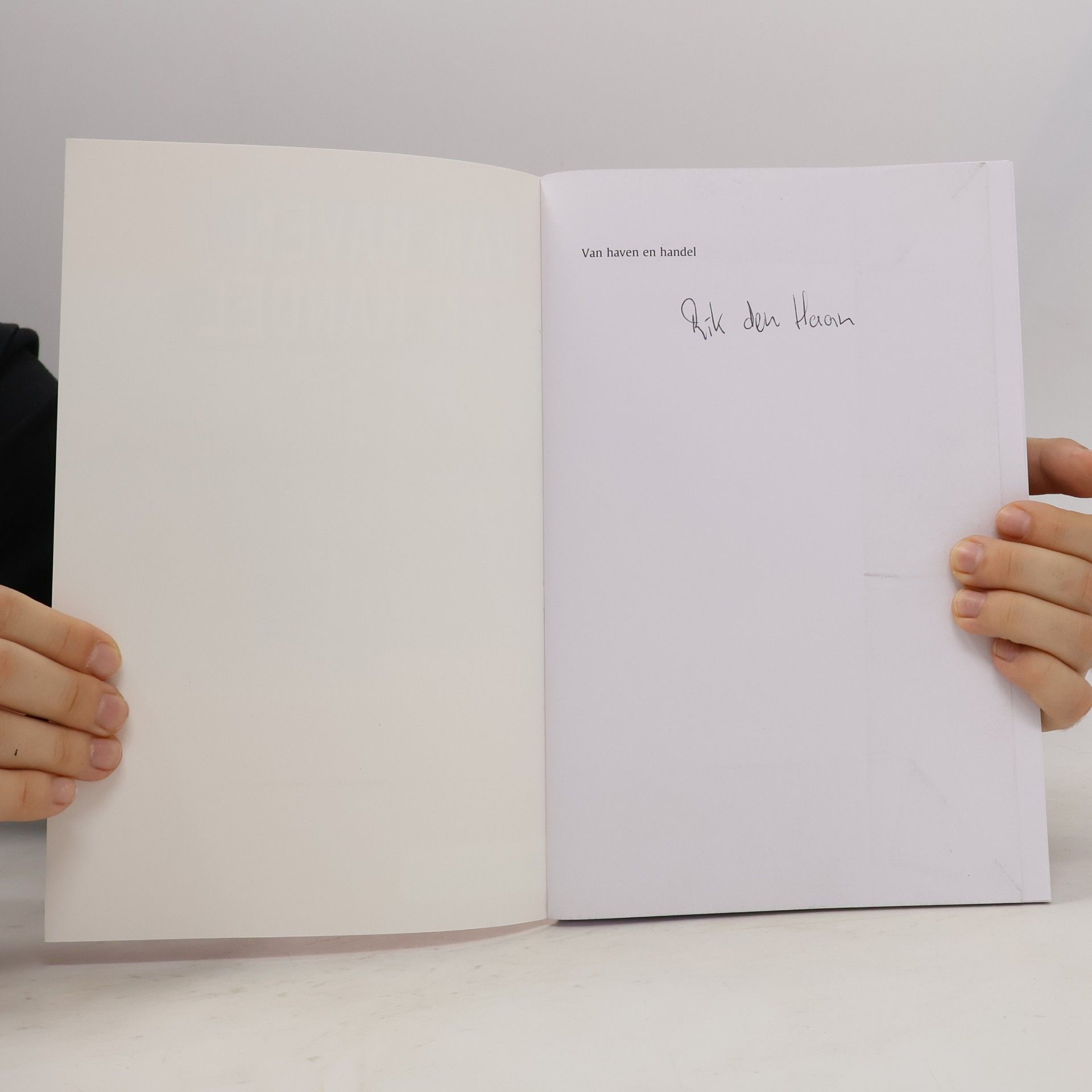 K.F. Haak Van haven en handel: hoofdzaken van het handelsverkeersrecht