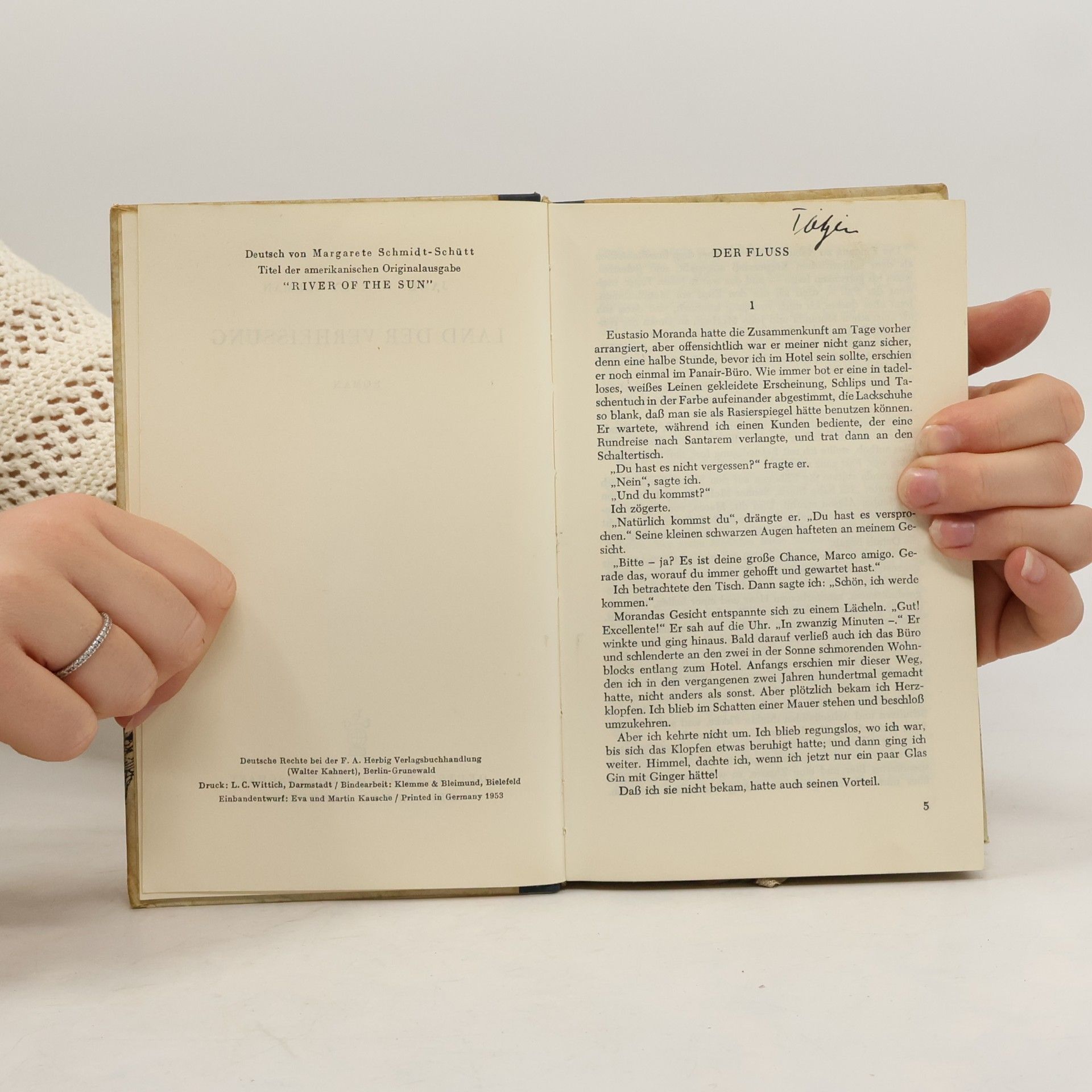 James Ramsey Ullman Land der Verheissung