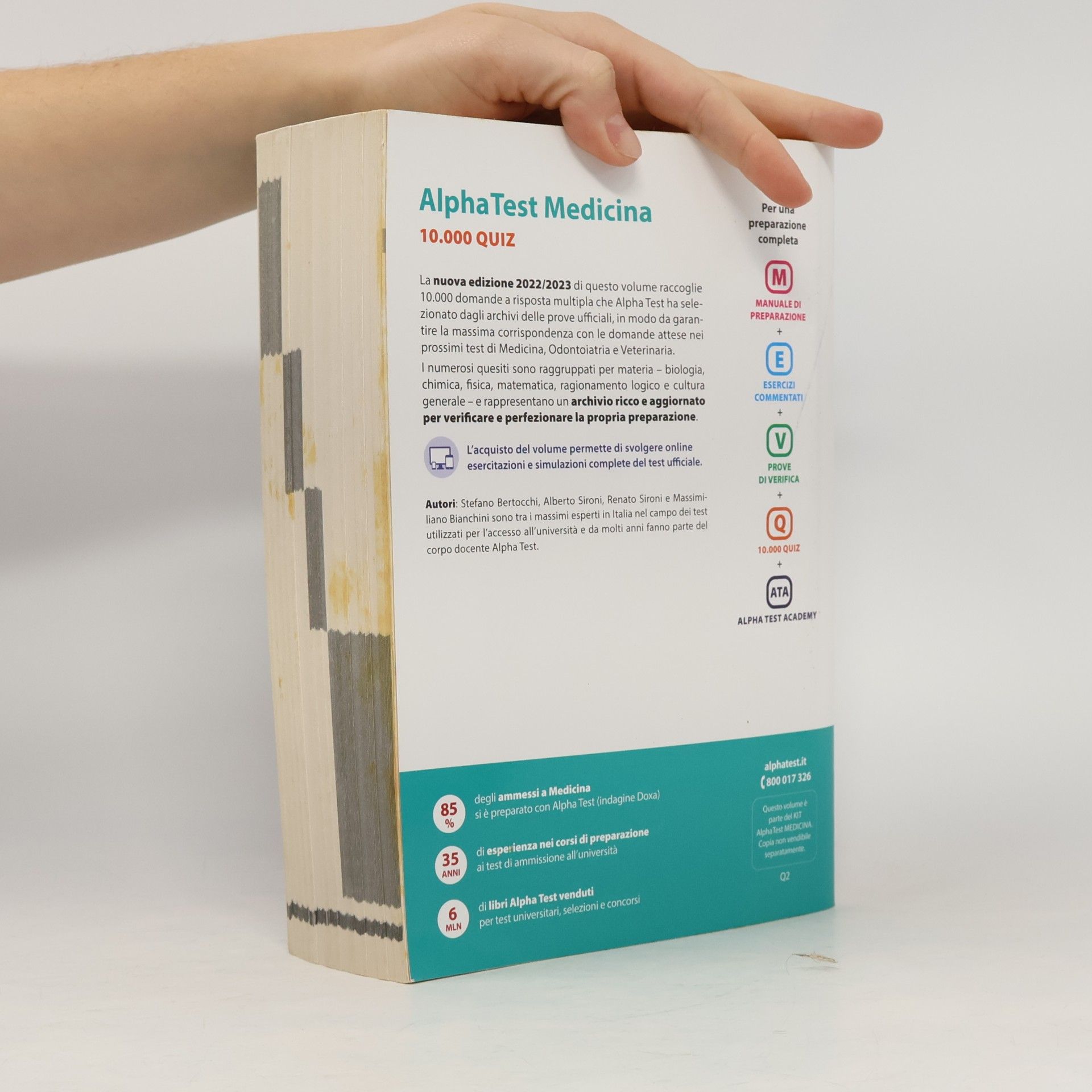 AA.VV. AlphaTest Medicina 10.000 Quiz