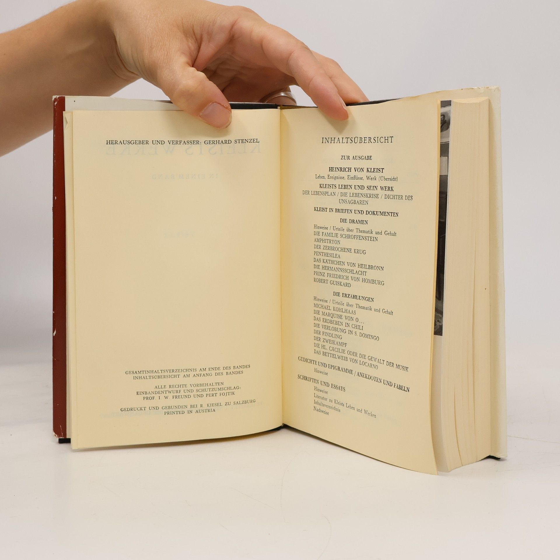 Heinrich von Kleist Kleists Werke