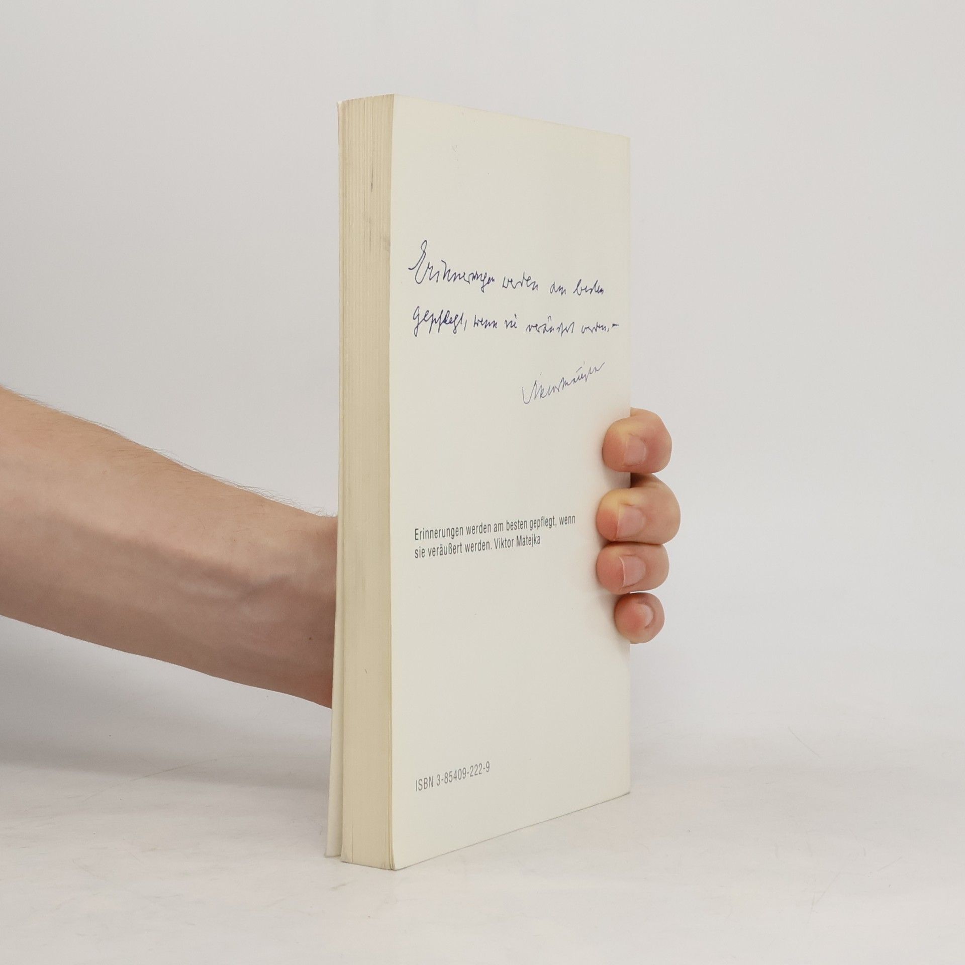 Viktor Matejka Das Buch Nr. 3