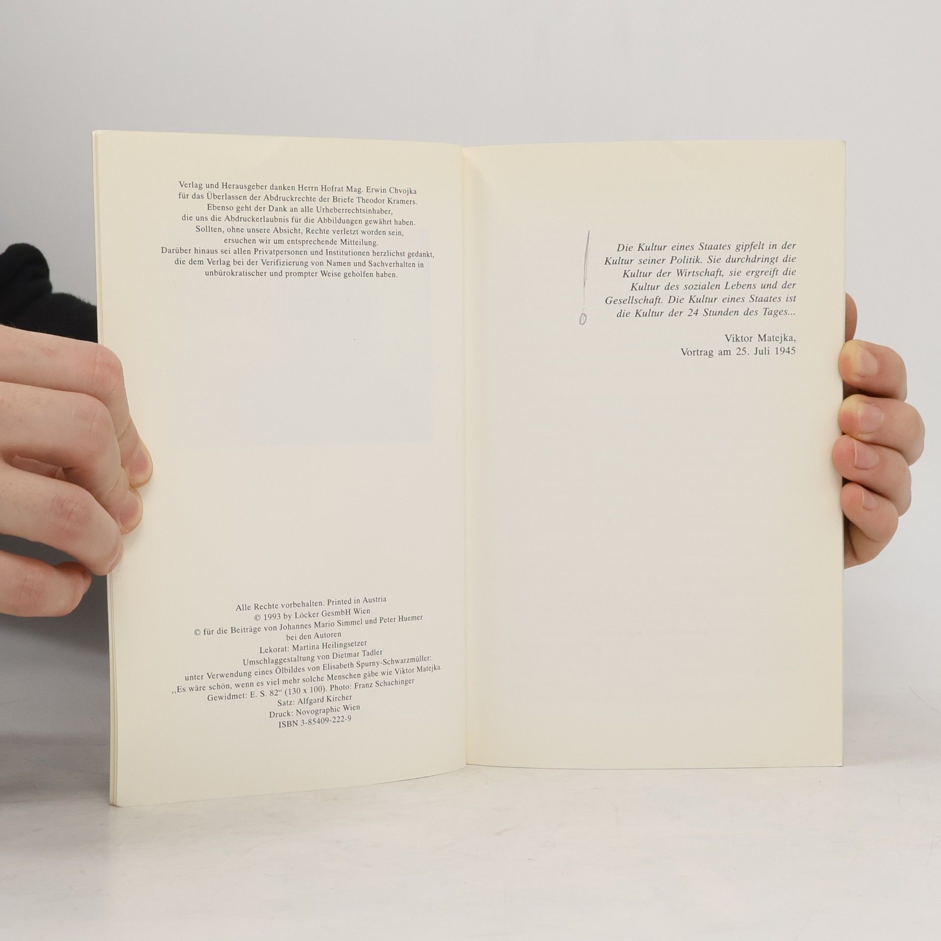 Viktor Matejka Das Buch Nr. 3