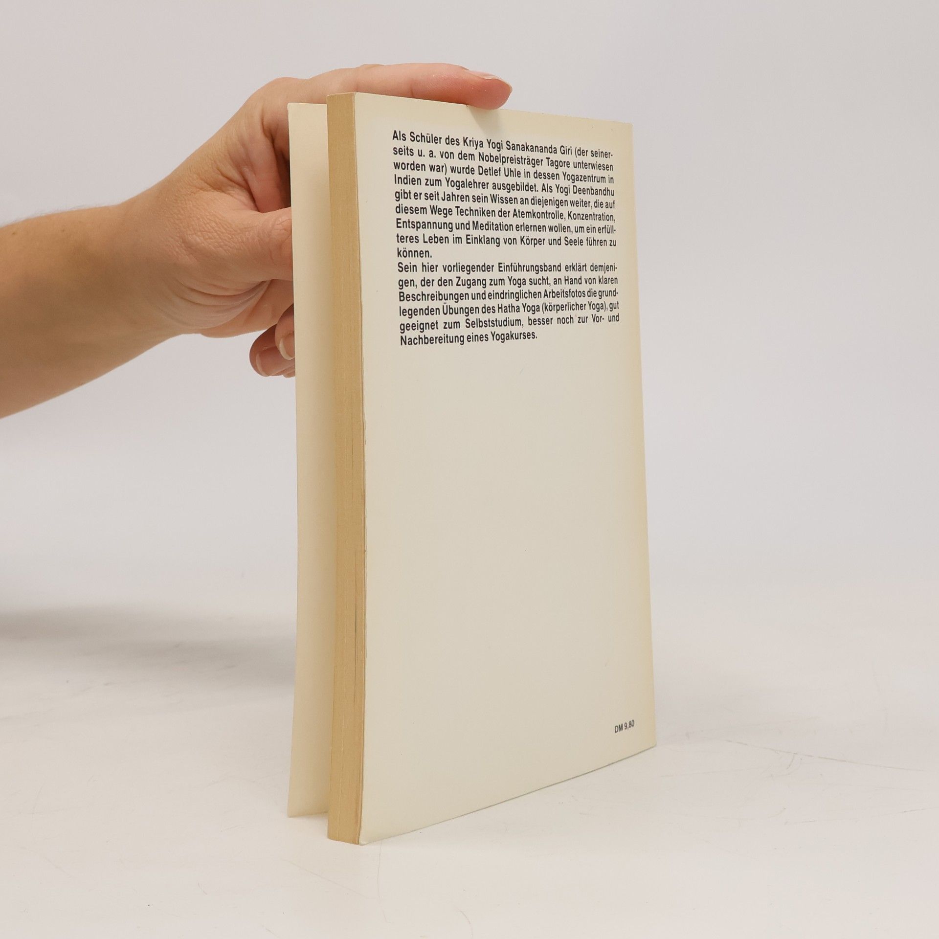 Deenbandhu Das rororo-Yoga-Buch für Anfänger