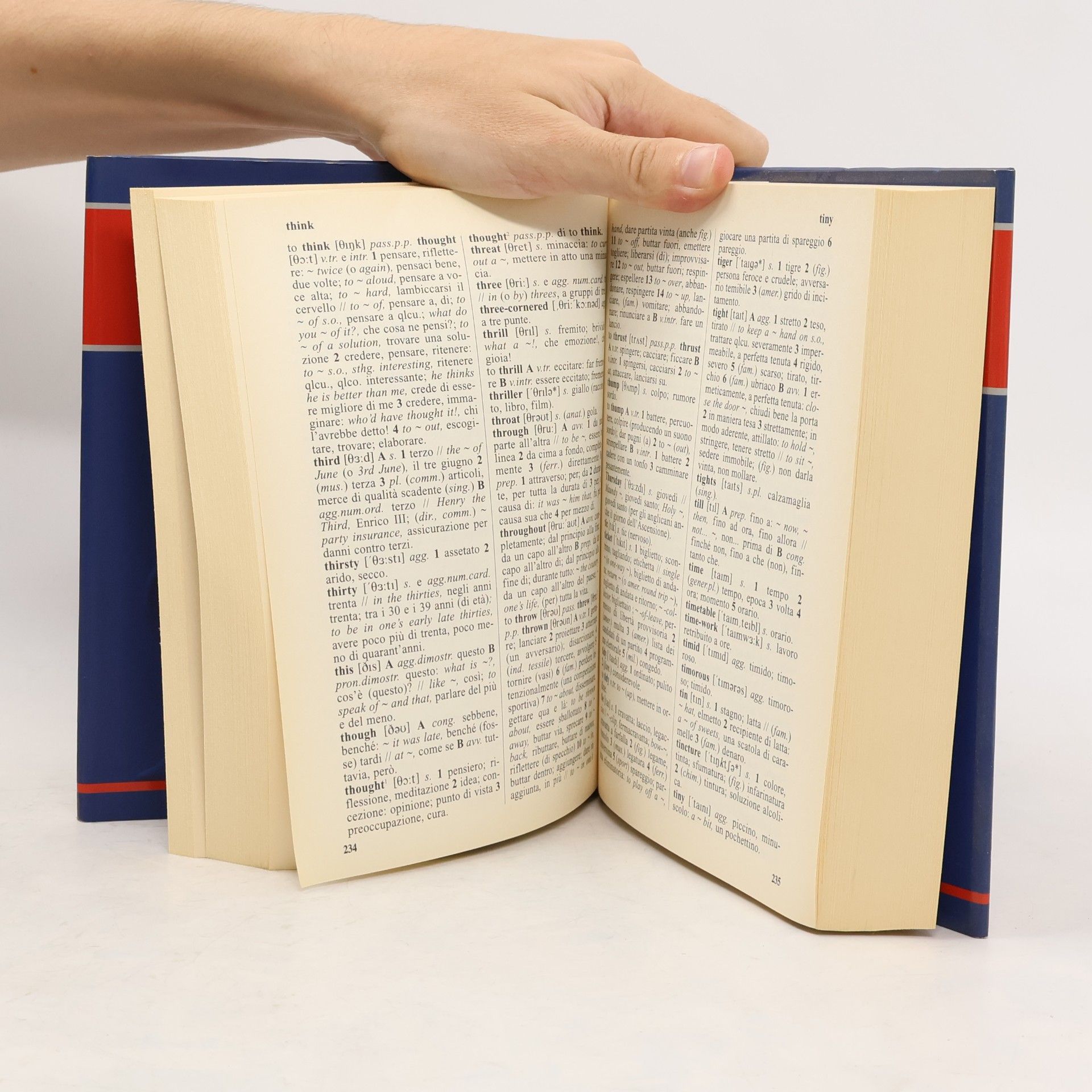 Dizionari medi: Dizionario inglese