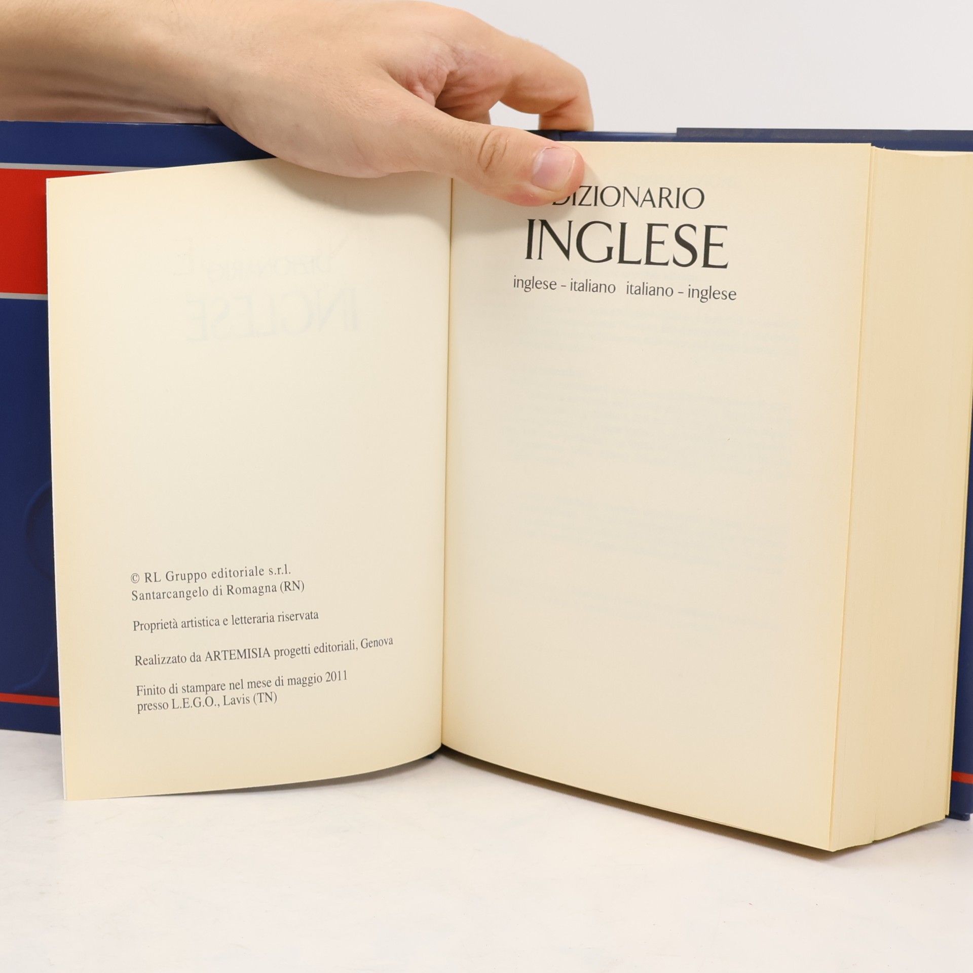 Dizionari medi: Dizionario inglese