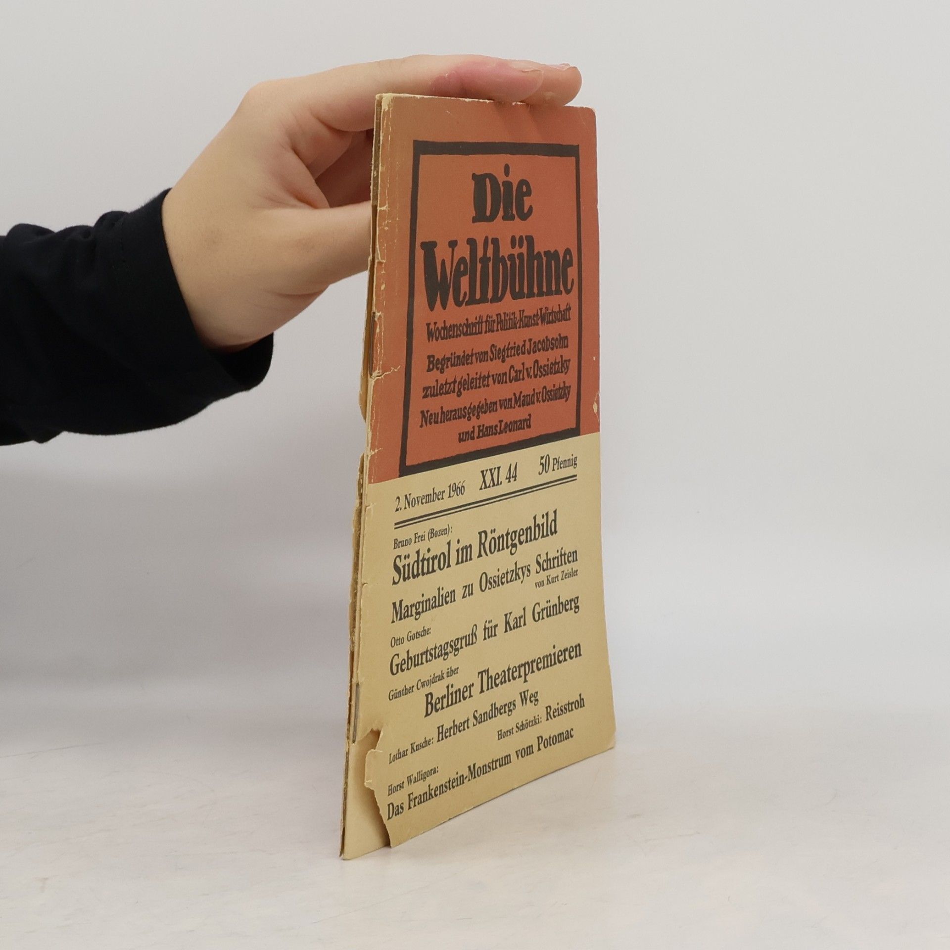 Die Weltbühne 44/1966