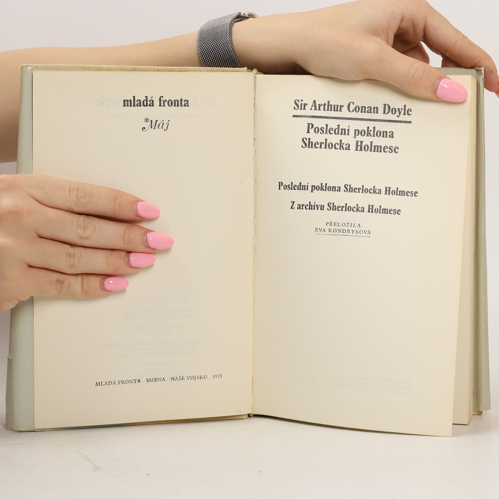 Arthur Conan Doyle Poslední poklona Sherlocka Holmese
