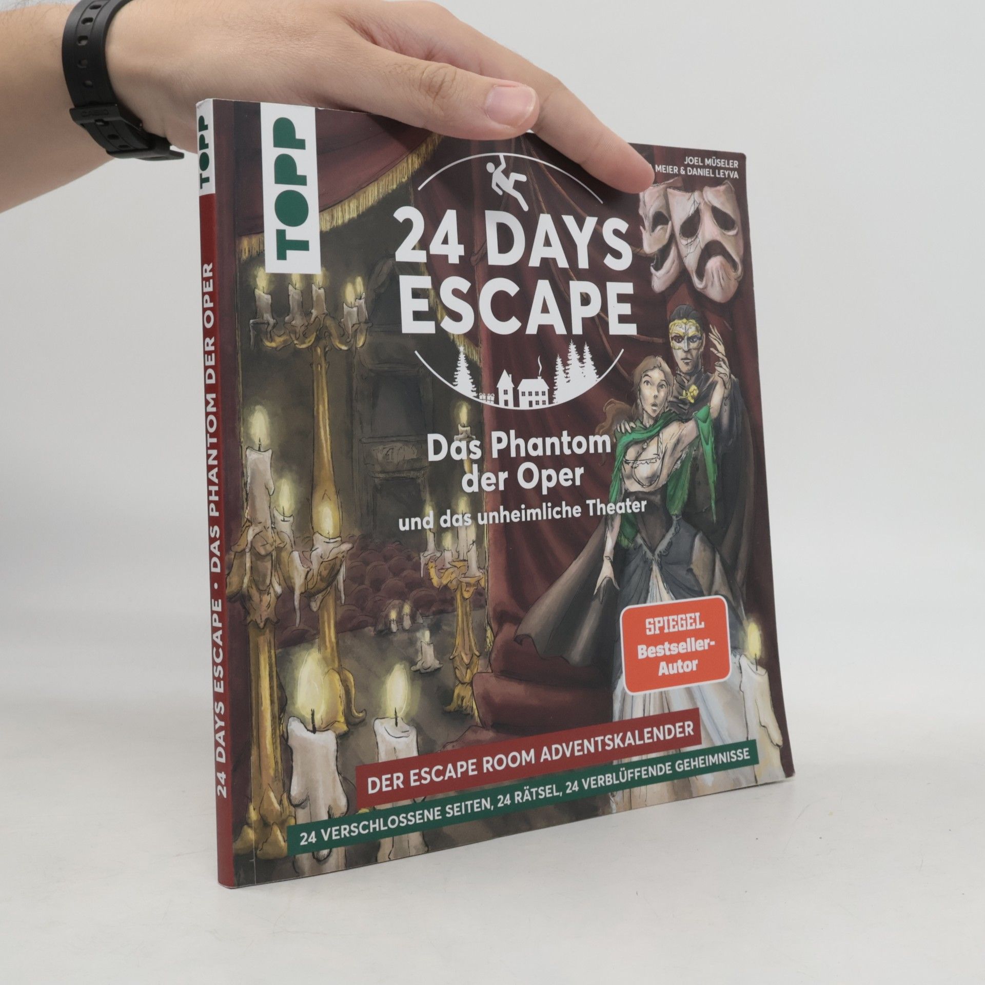 24 DAYS ESCAPE - Der Escape Room Adventskalender: Das Phantom der Oper und das unheimliche Theater