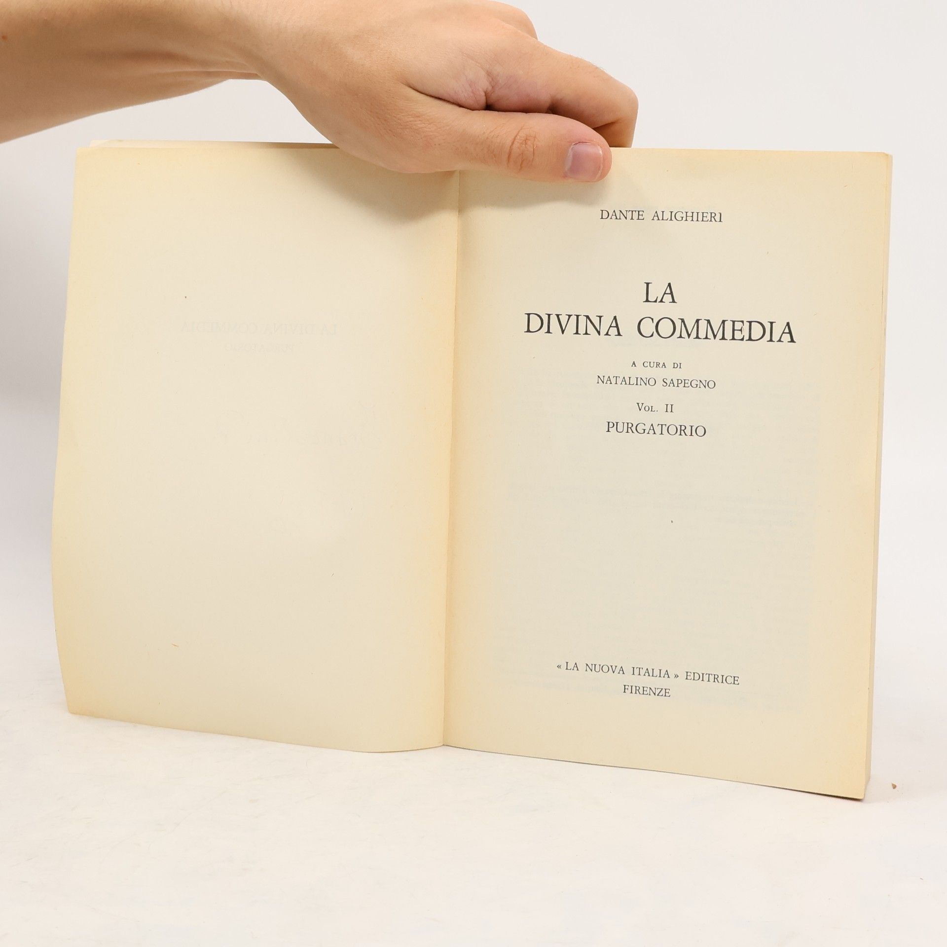 Dante Alighieri La Divina Commedia II.
