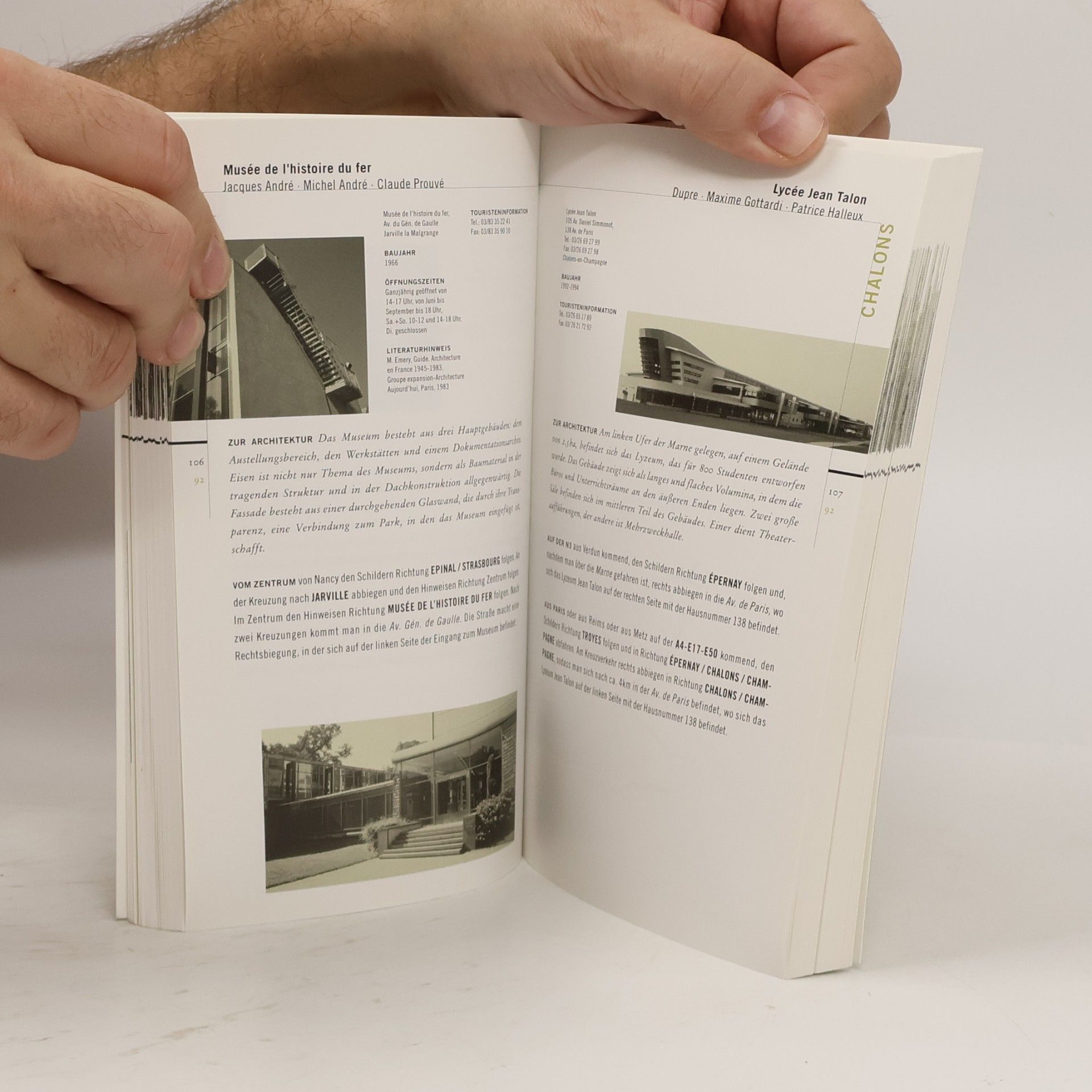 Thomas Pichlau Springers Architekturführer 20. Jahrhundert Frankreich