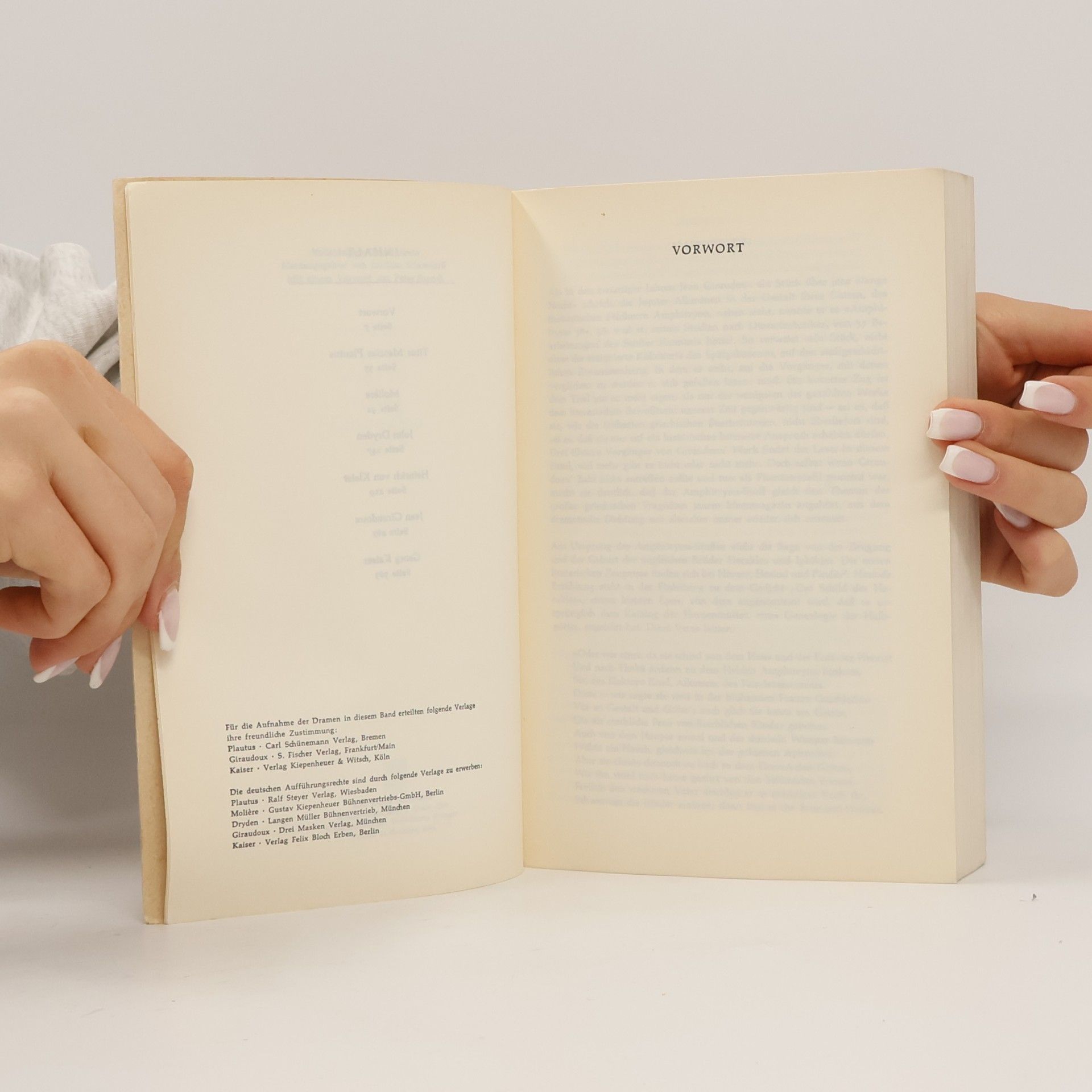 Various authors Amphitryon