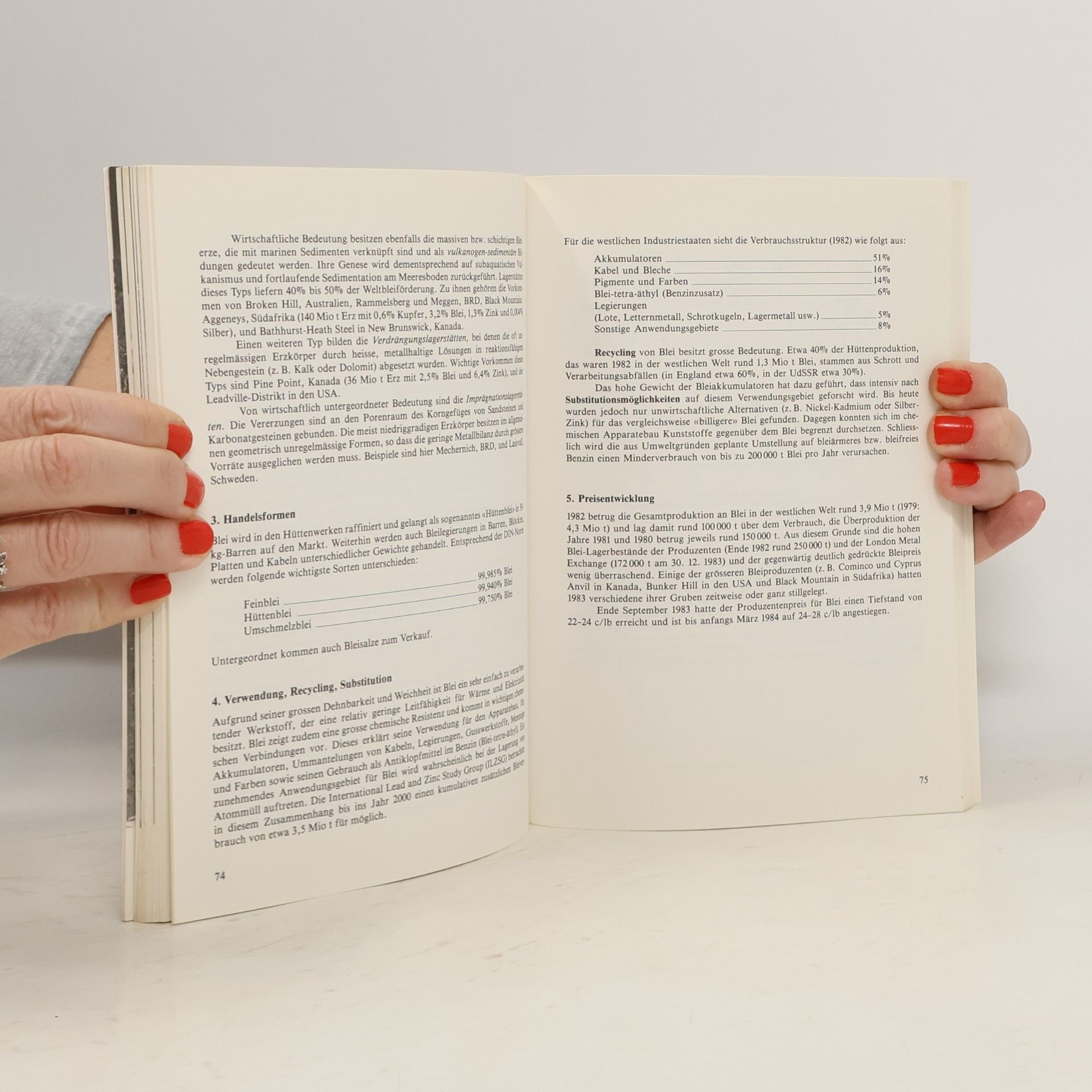 Rudolf Saager Metallische Rohstoffe von Antimon bis Zirkonium