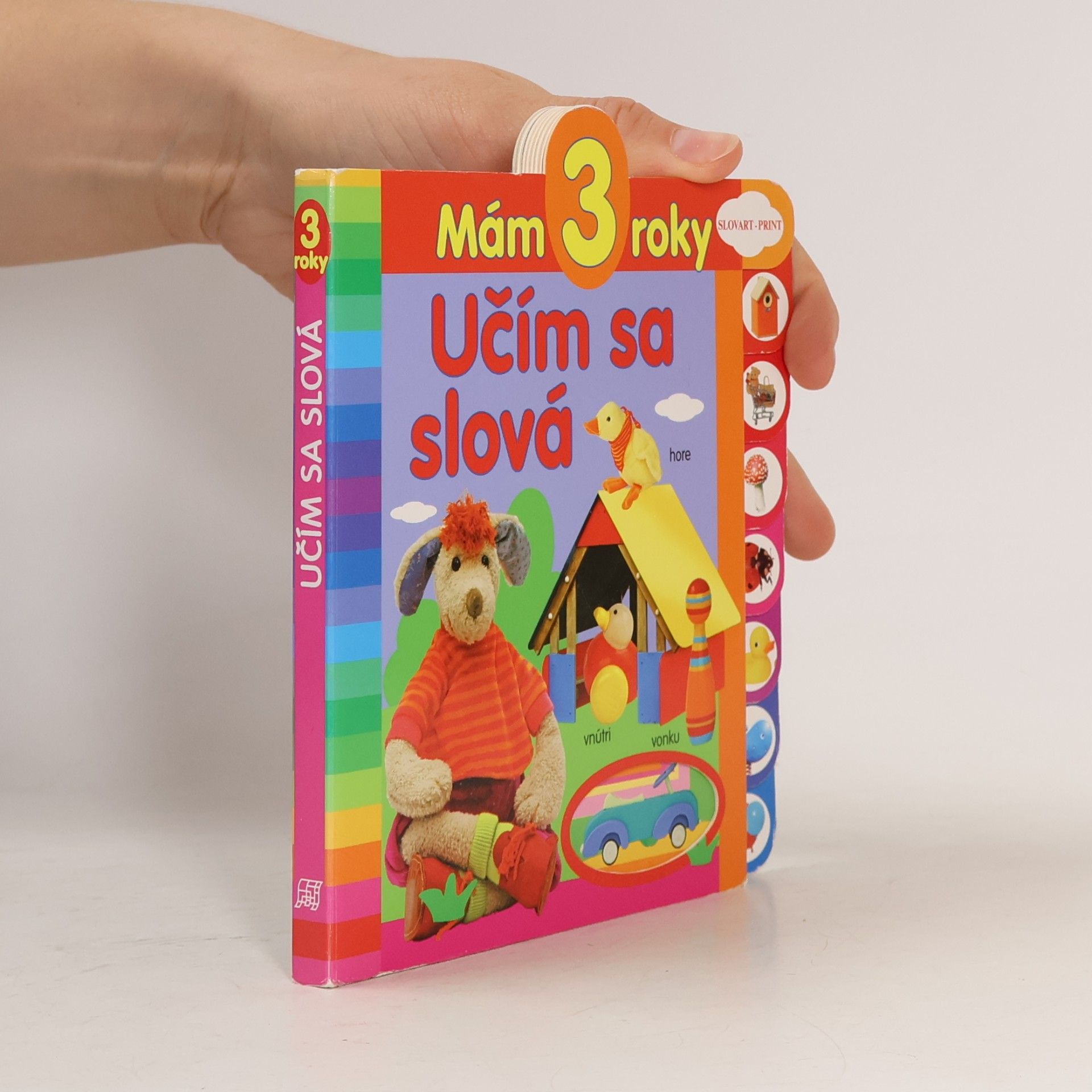 Slovart - Print s.r.o Mám 3 roky Učím sa slová