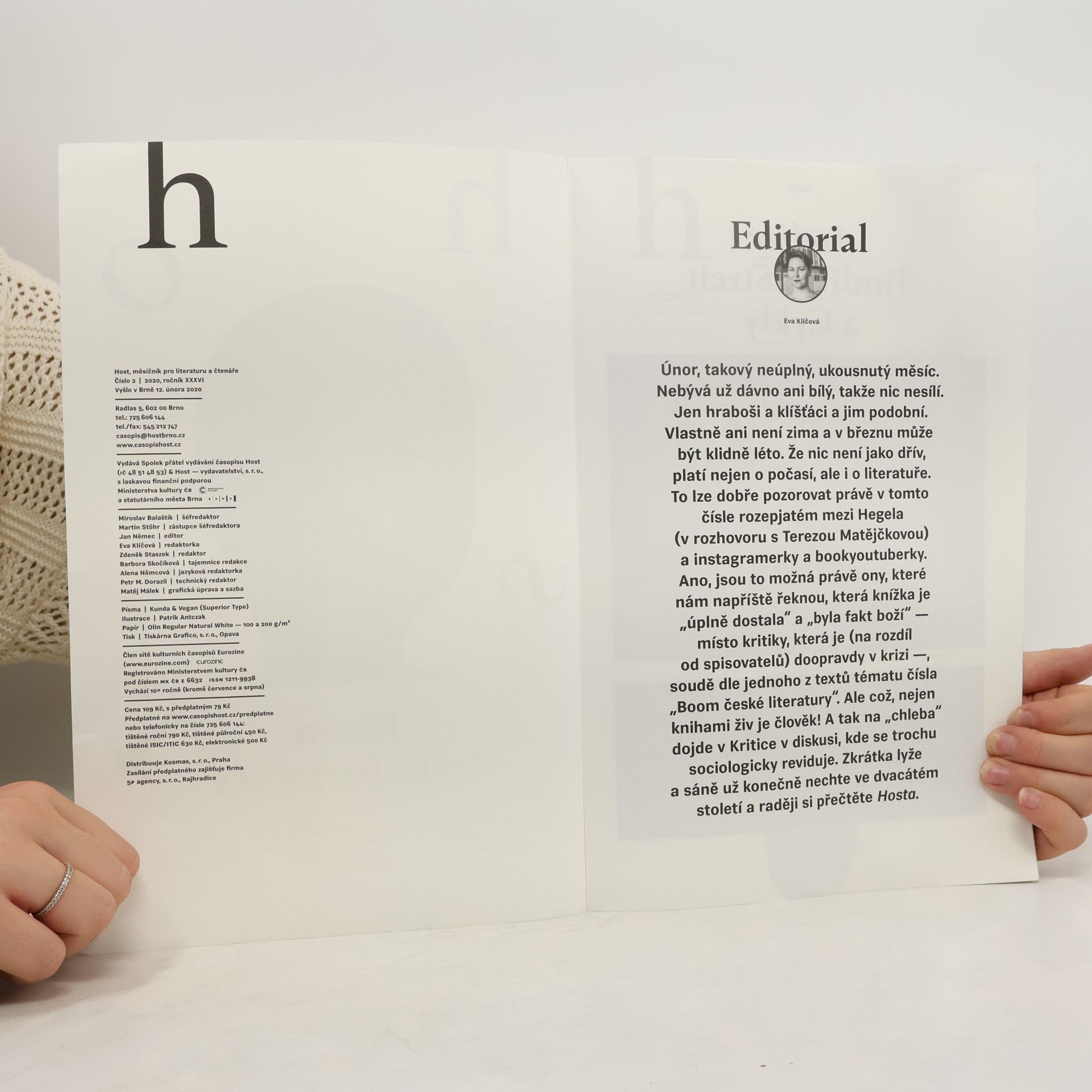 Kolektiv autorů Host 2/2020. Boom české literatury