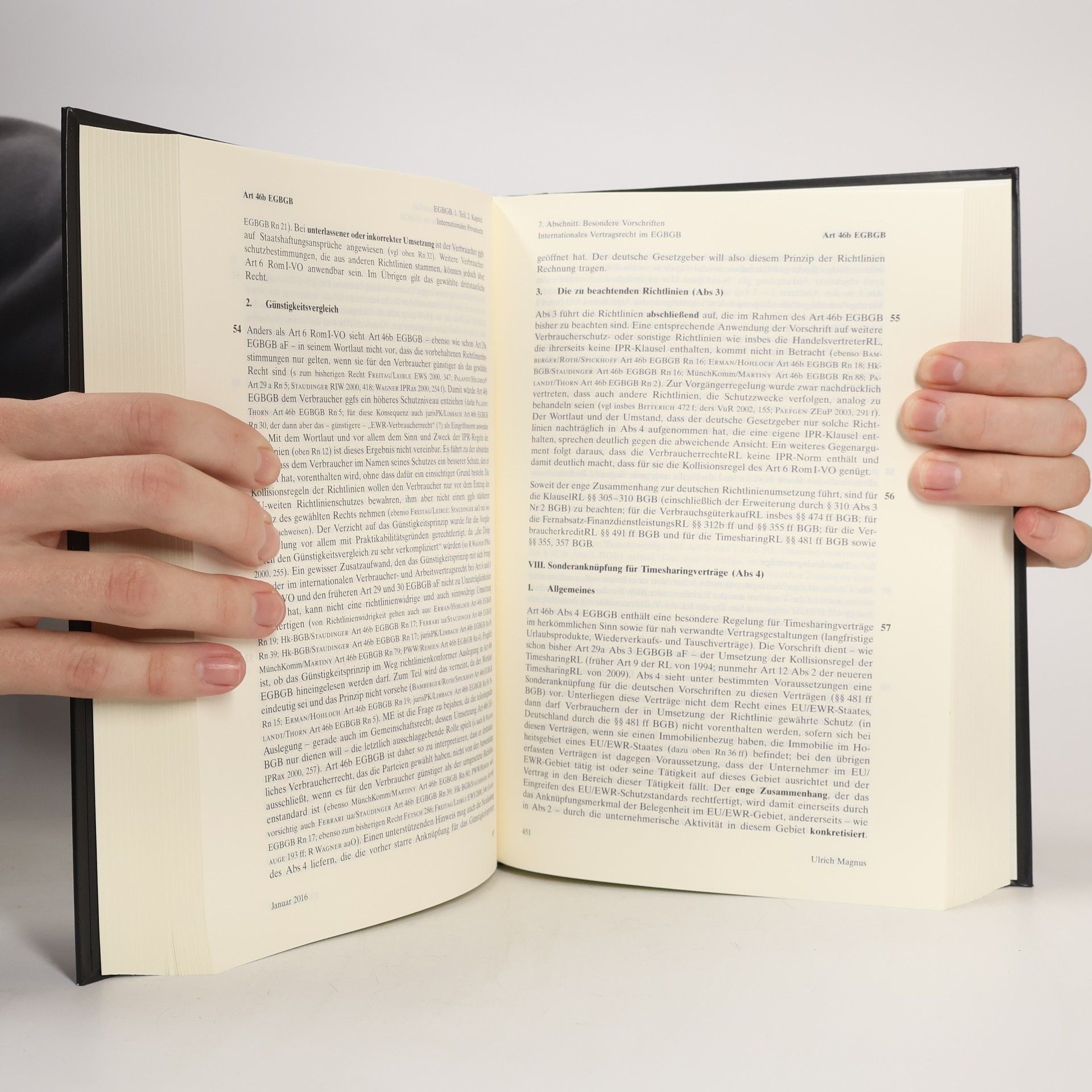 Autorenkollektiv Art 11-29 Rom I-VO; Art 46 B, C EGBGB : (Internationales Vertragsrecht 2)