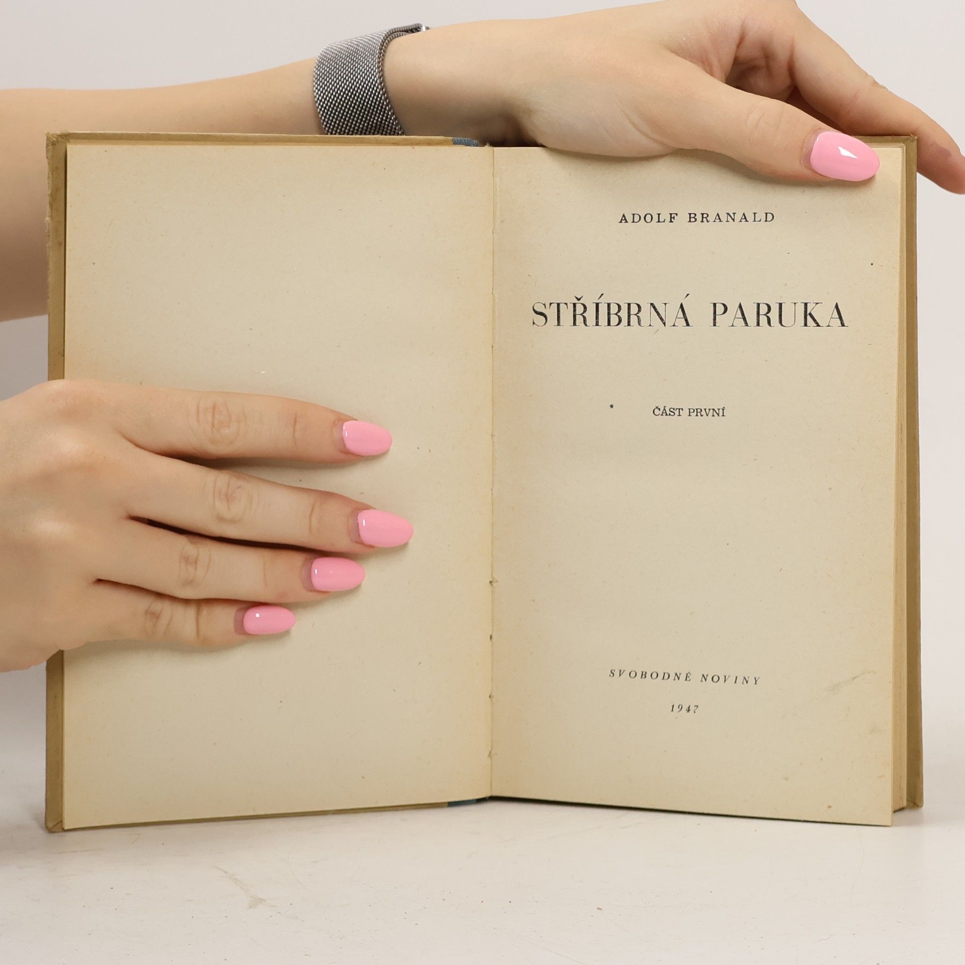 Adolf Branald Stříbrná paruka 1. část