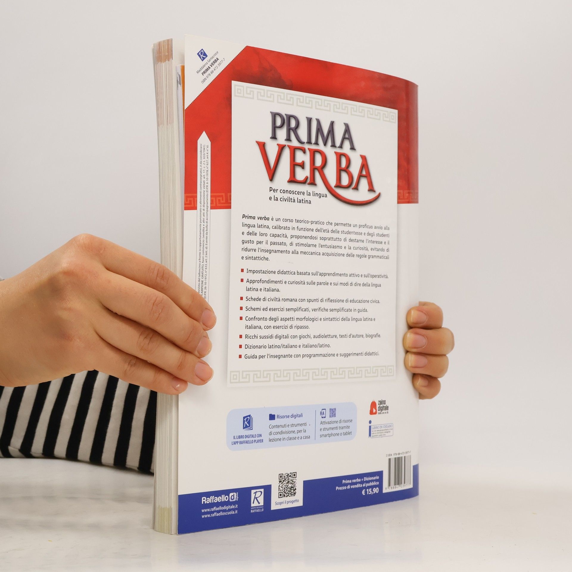 Maddalena Santacroce Prima verba. Con dizionario latino. Per la scuola media. Con e-book. Con espansione online