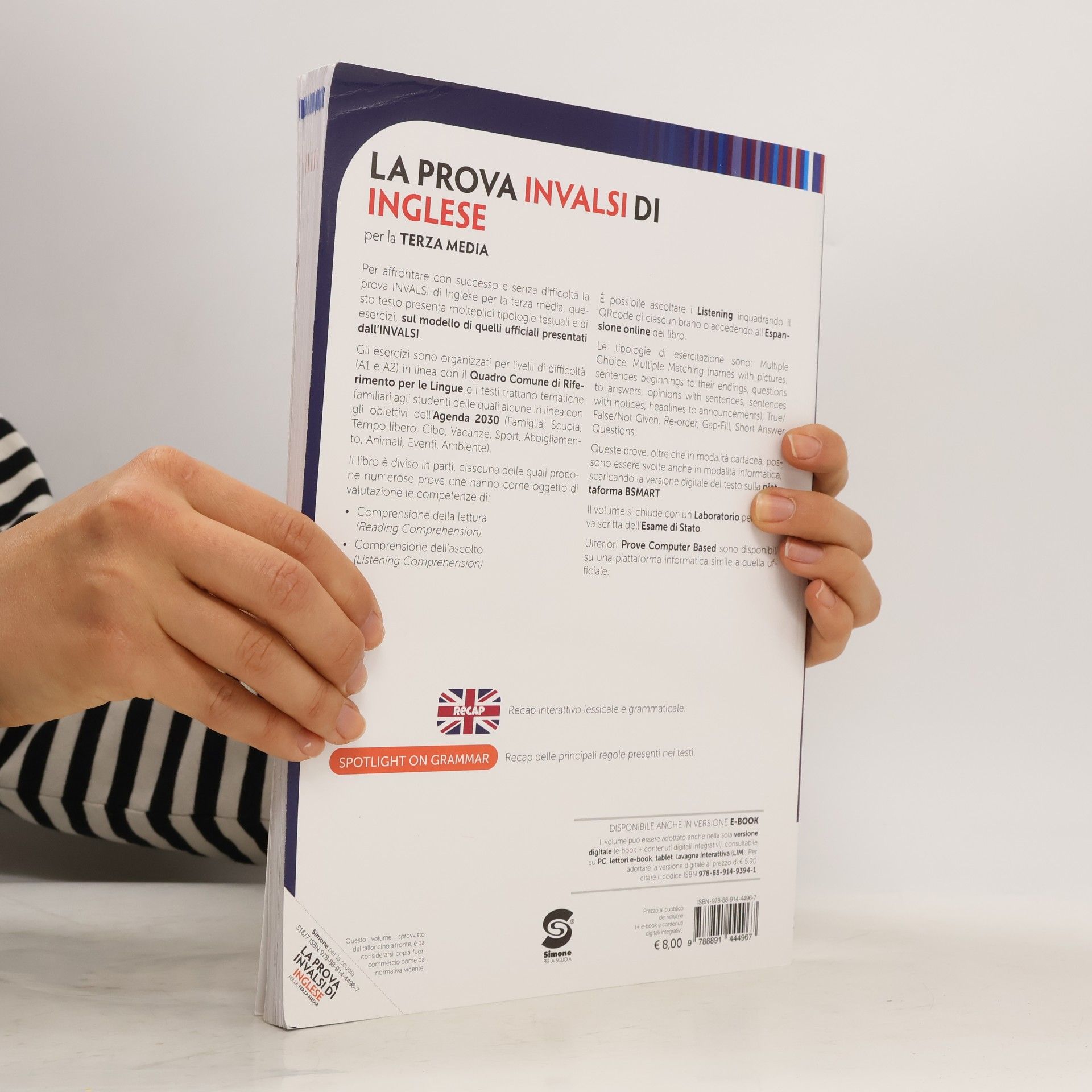 Elvira Giordano La prova INVALSI di inglese per la 3ª classe della Scuola media