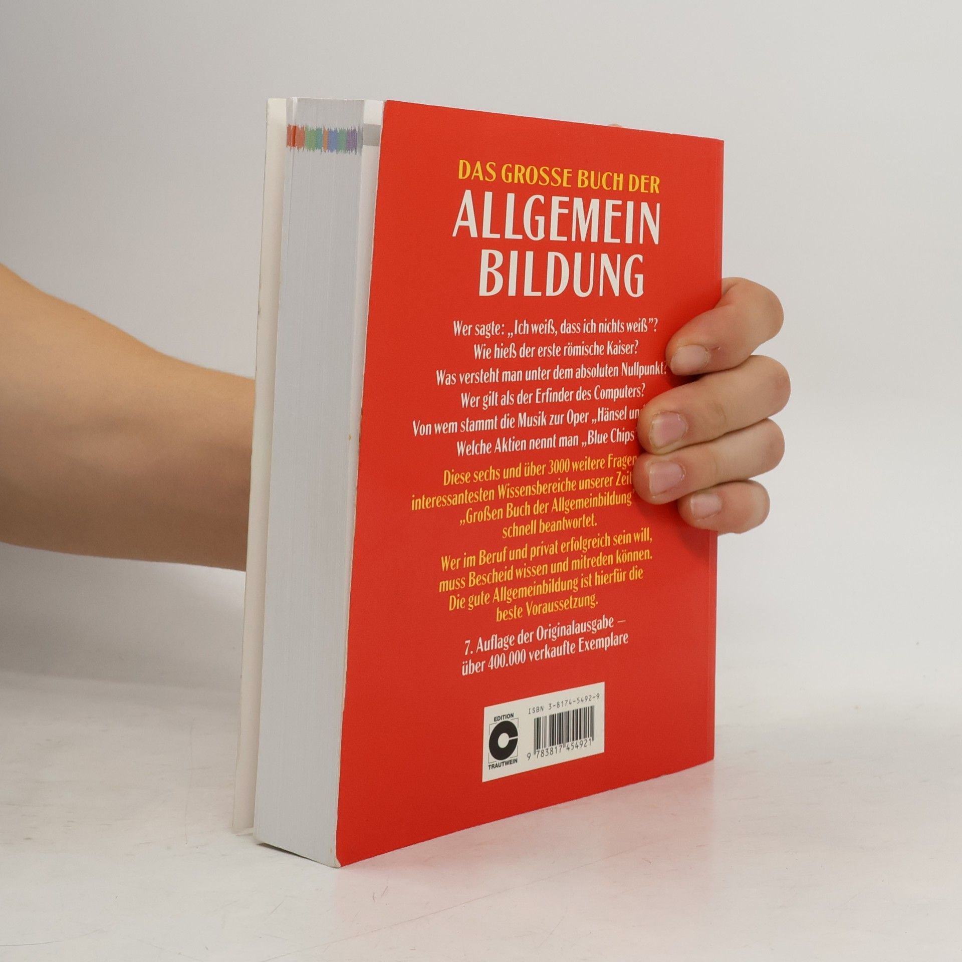 Matthias Edbauer Das grosse Buch der Allgemein-Bildung