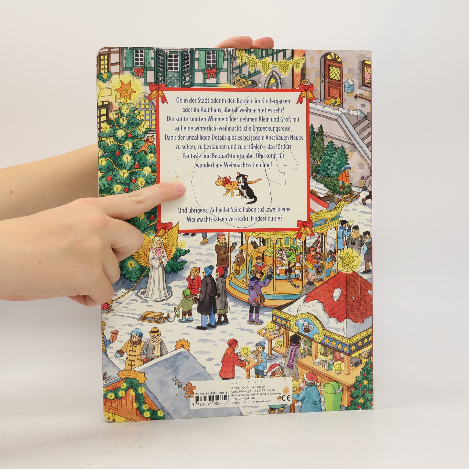 Caryad Mein schönstes Wimmelbuch Weihnachten