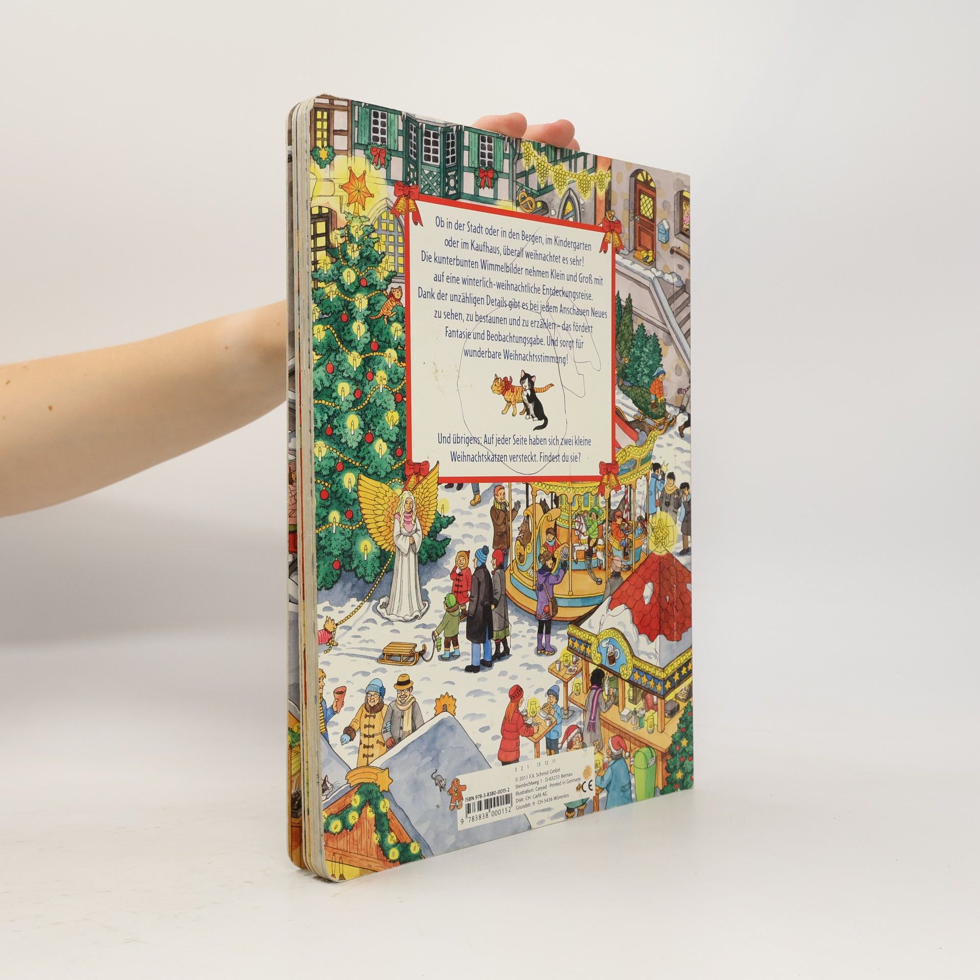 Caryad Mein schönstes Wimmelbuch Weihnachten