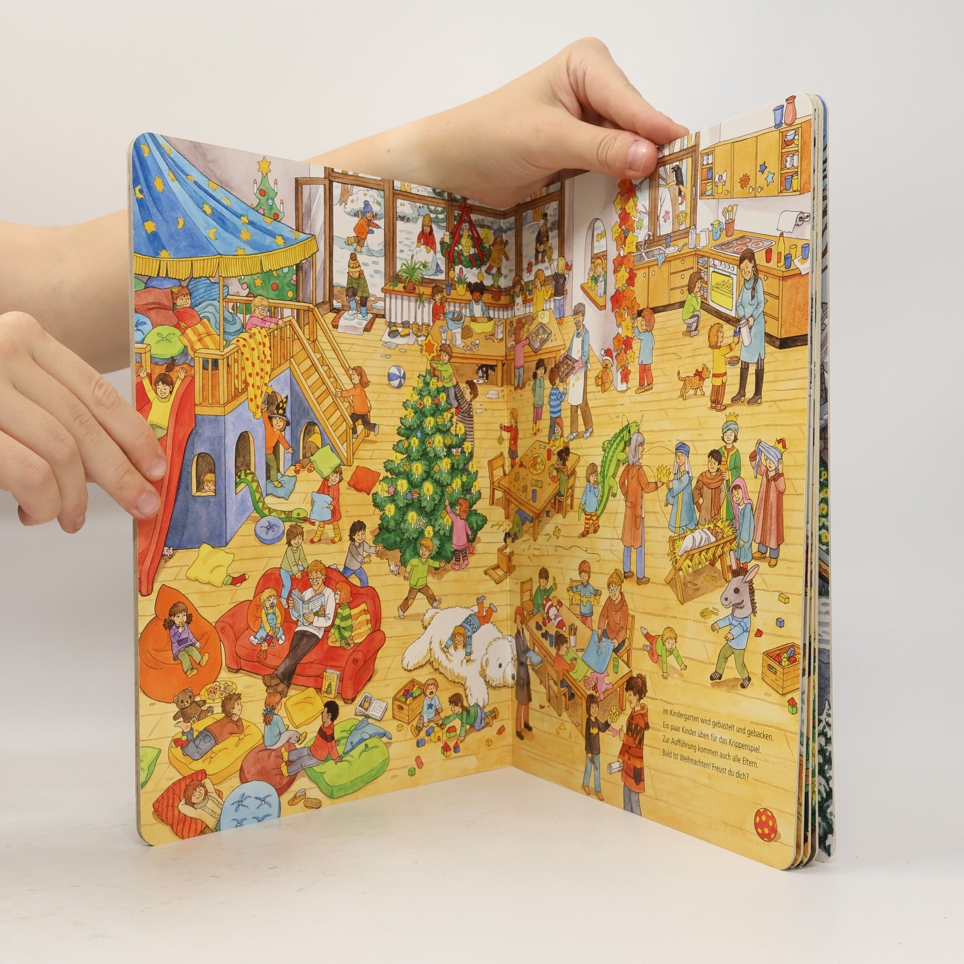 Caryad Mein schönstes Wimmelbuch Weihnachten