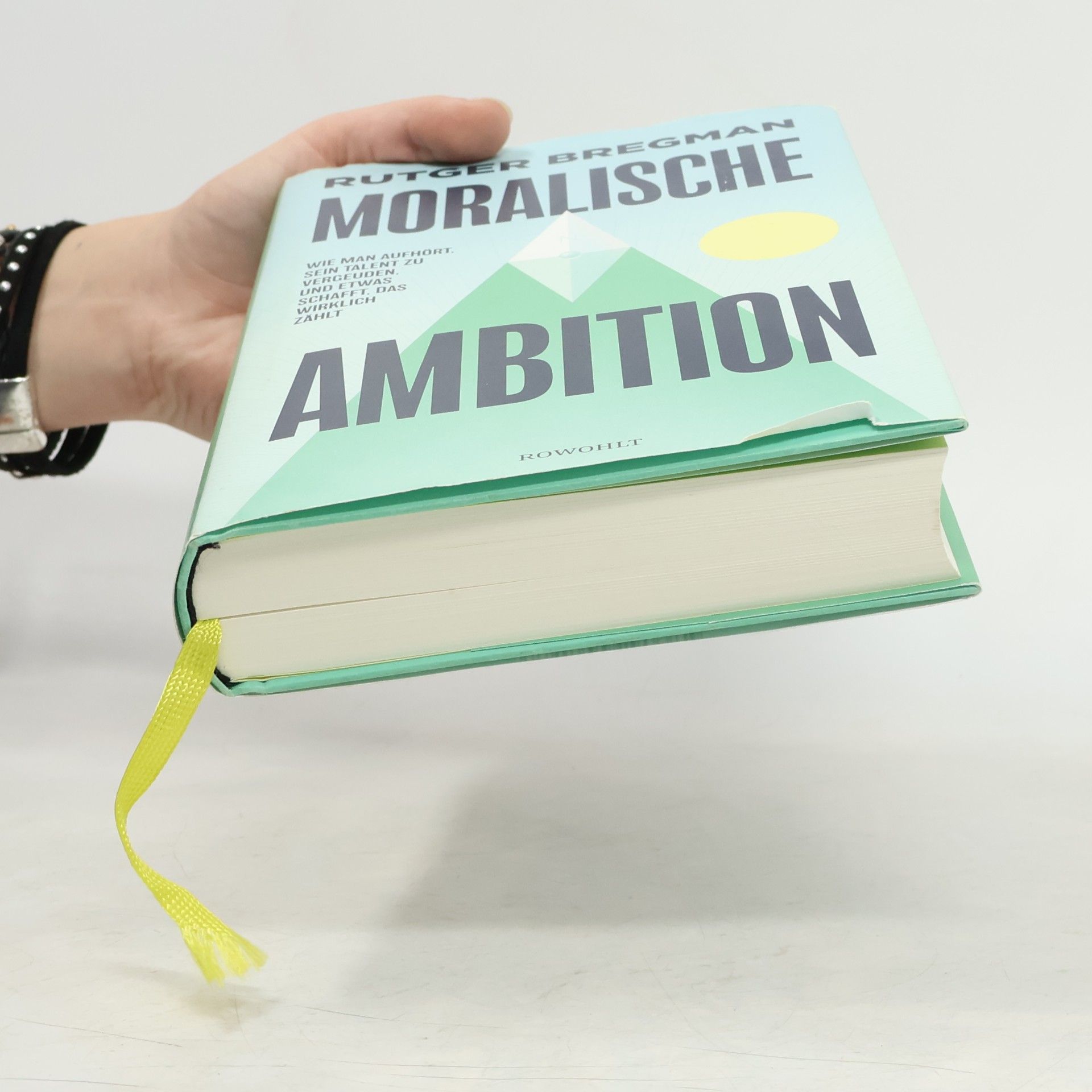 Rutger Bregman Moralische Ambition. Wie man aufhört, sein Talent zu vergeuden, und etwas schafft, das wirklich zählt