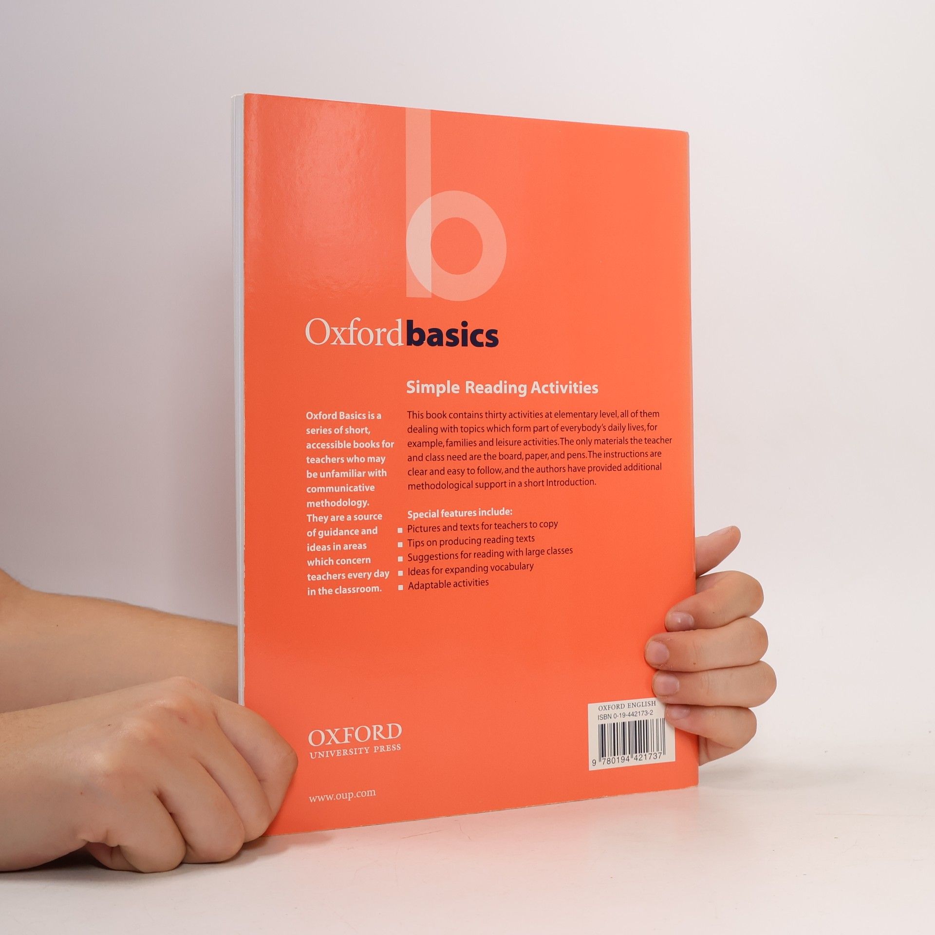 Jill Hadfield Oxford Basics: Simple Reading Activities