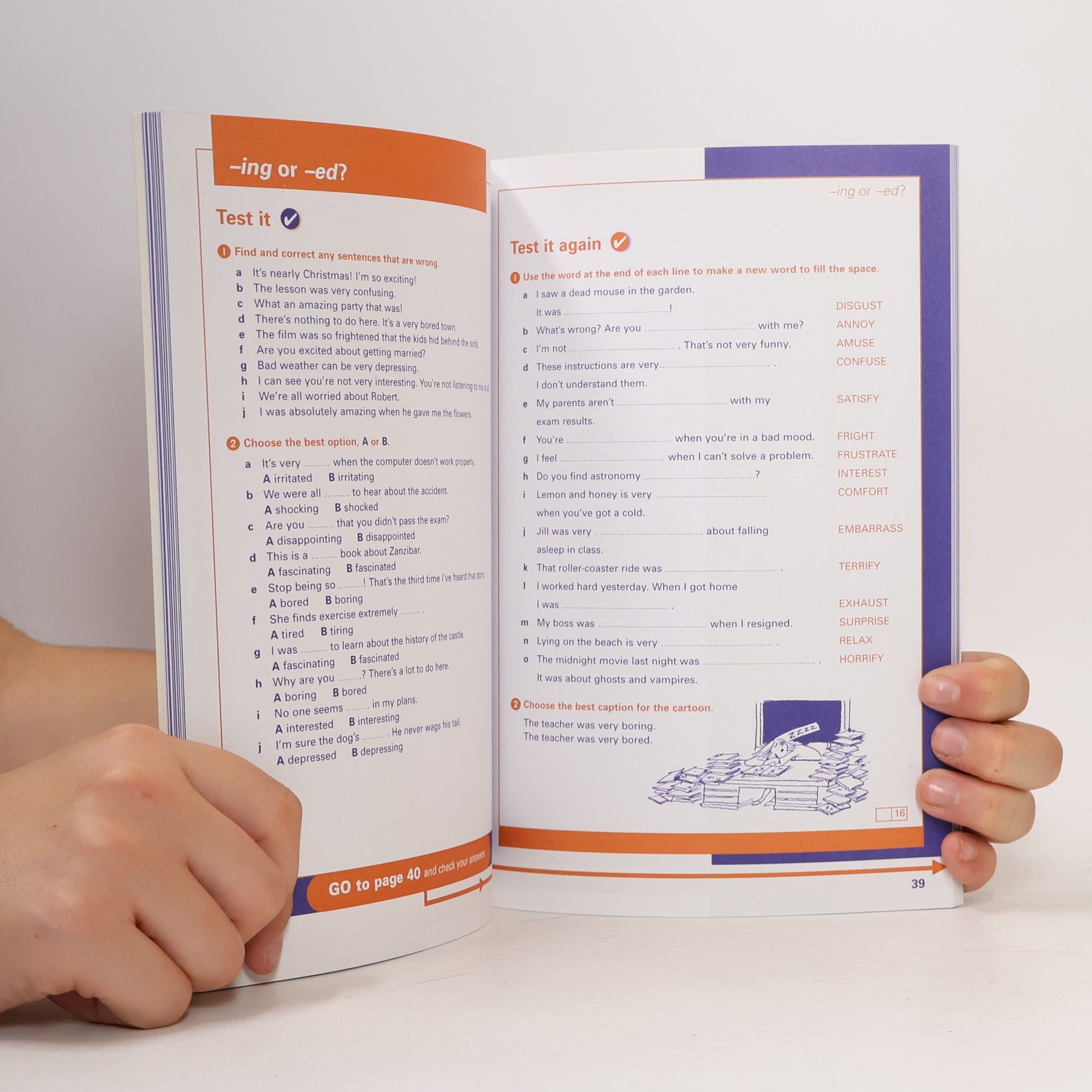 Kenna Bourke Test It. Fix It. English grammar. Pre-intermediate