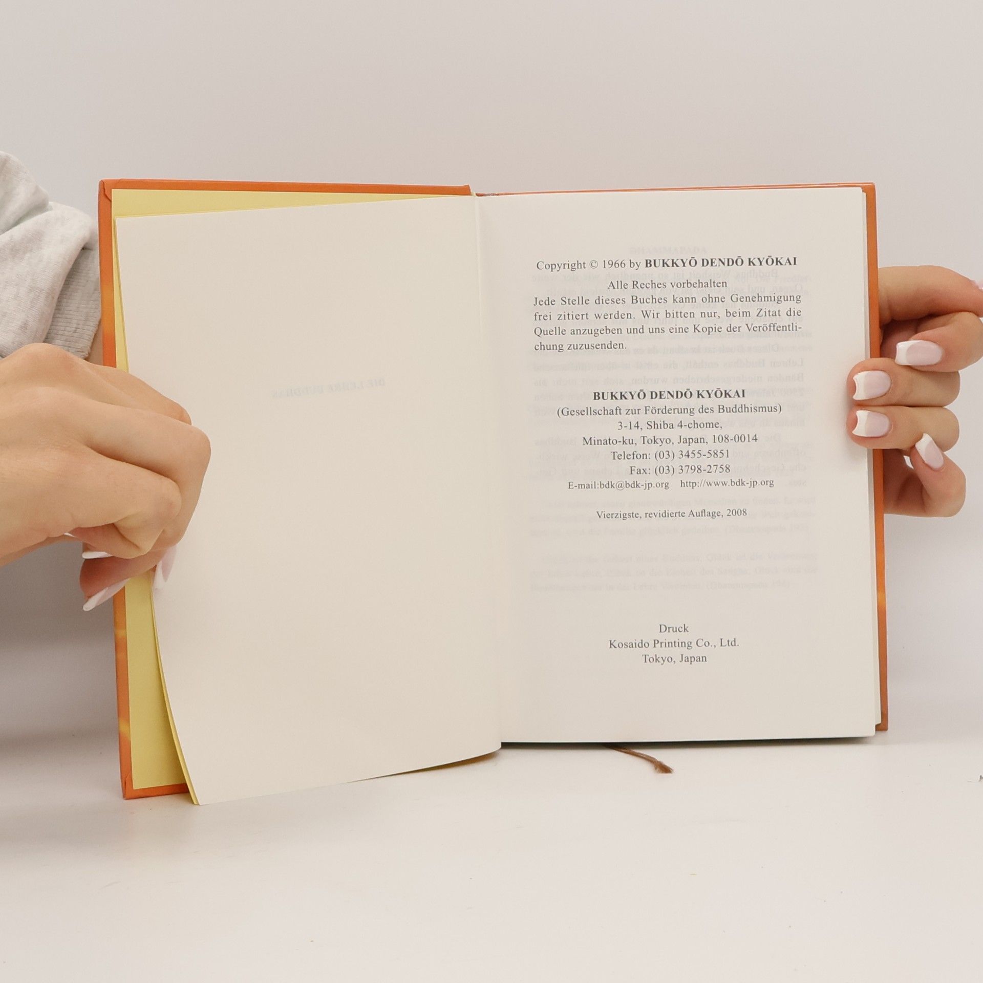 Various authors Die Lehre Buddhas. The Teaching of Buddha