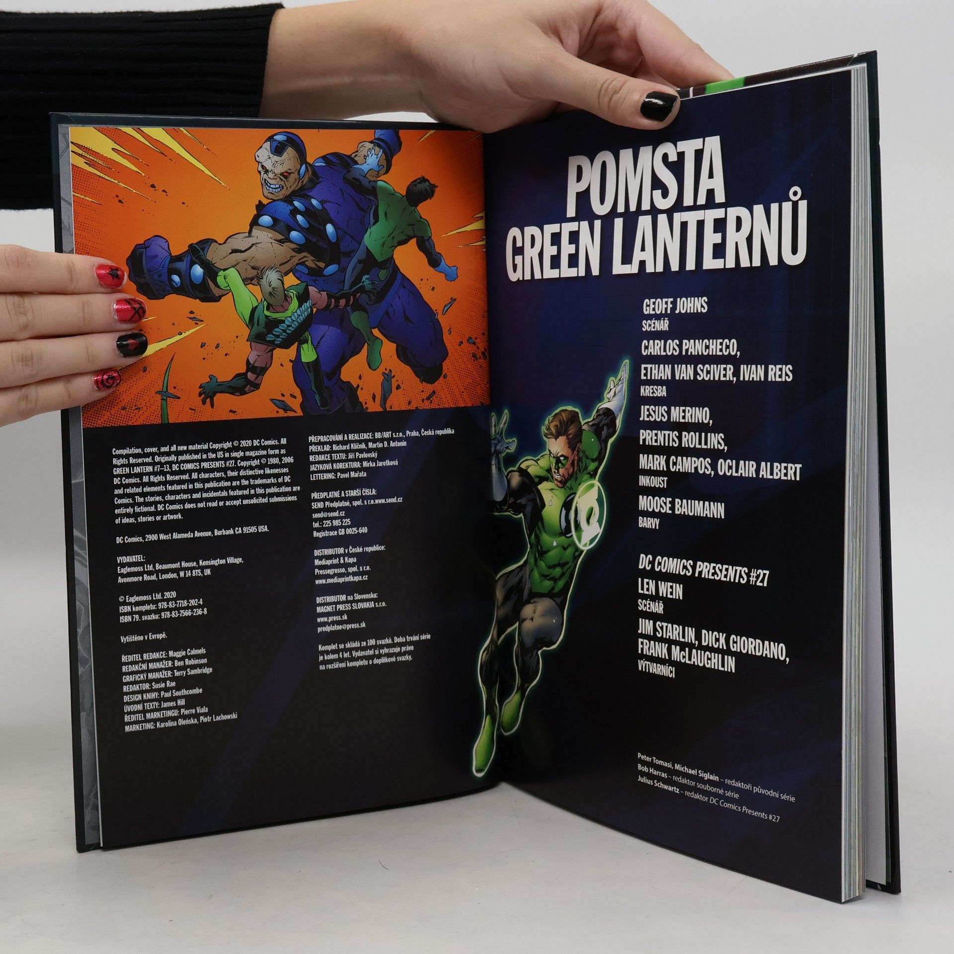 Various authors Green Lantern. Pomsta Green Lanternů