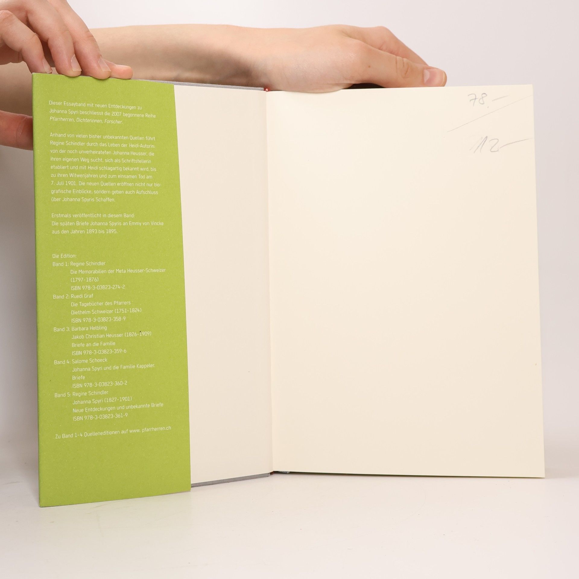 Regine Schindler NZZ Libro - 5: Johanna Spyri (1827-1901)