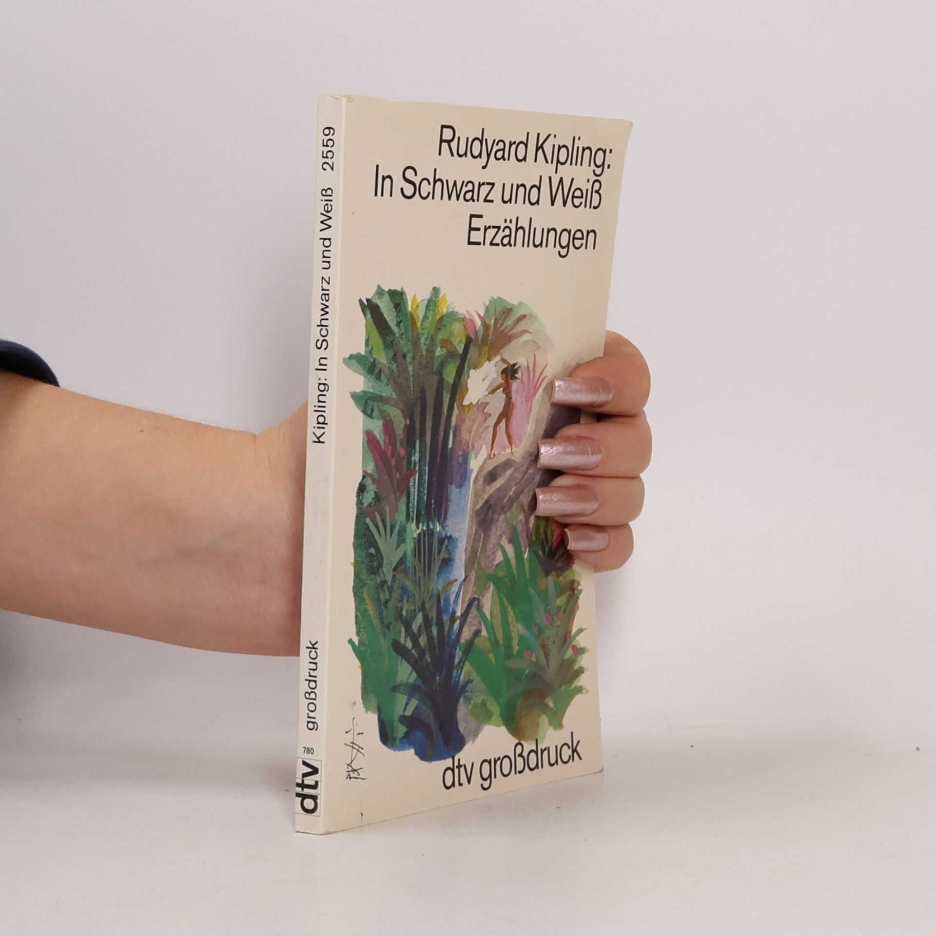 Rudyard Kipling In Schwarz und Weiss