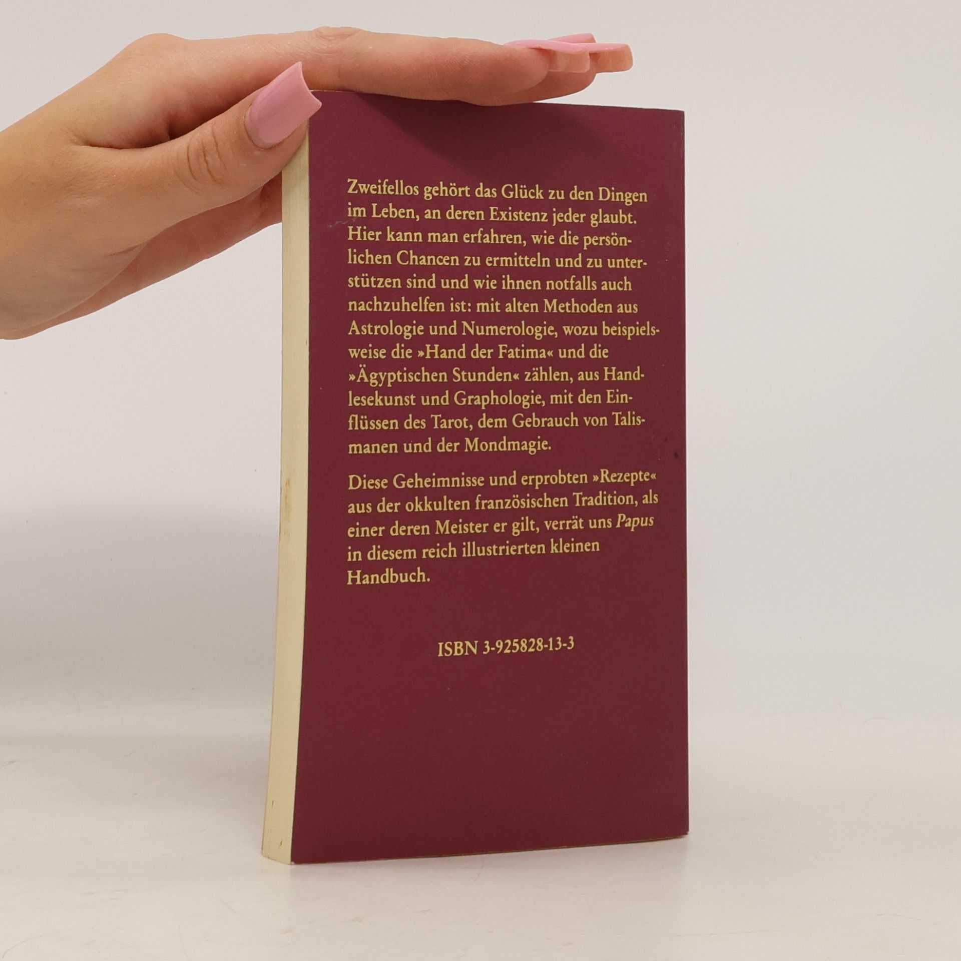 Gérard Encausse Das Buch des Glücks