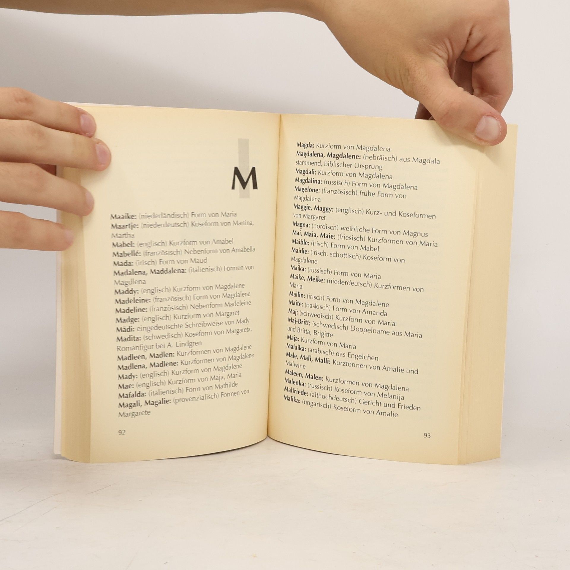 Julia Andresen Das große Buch der Vornamen