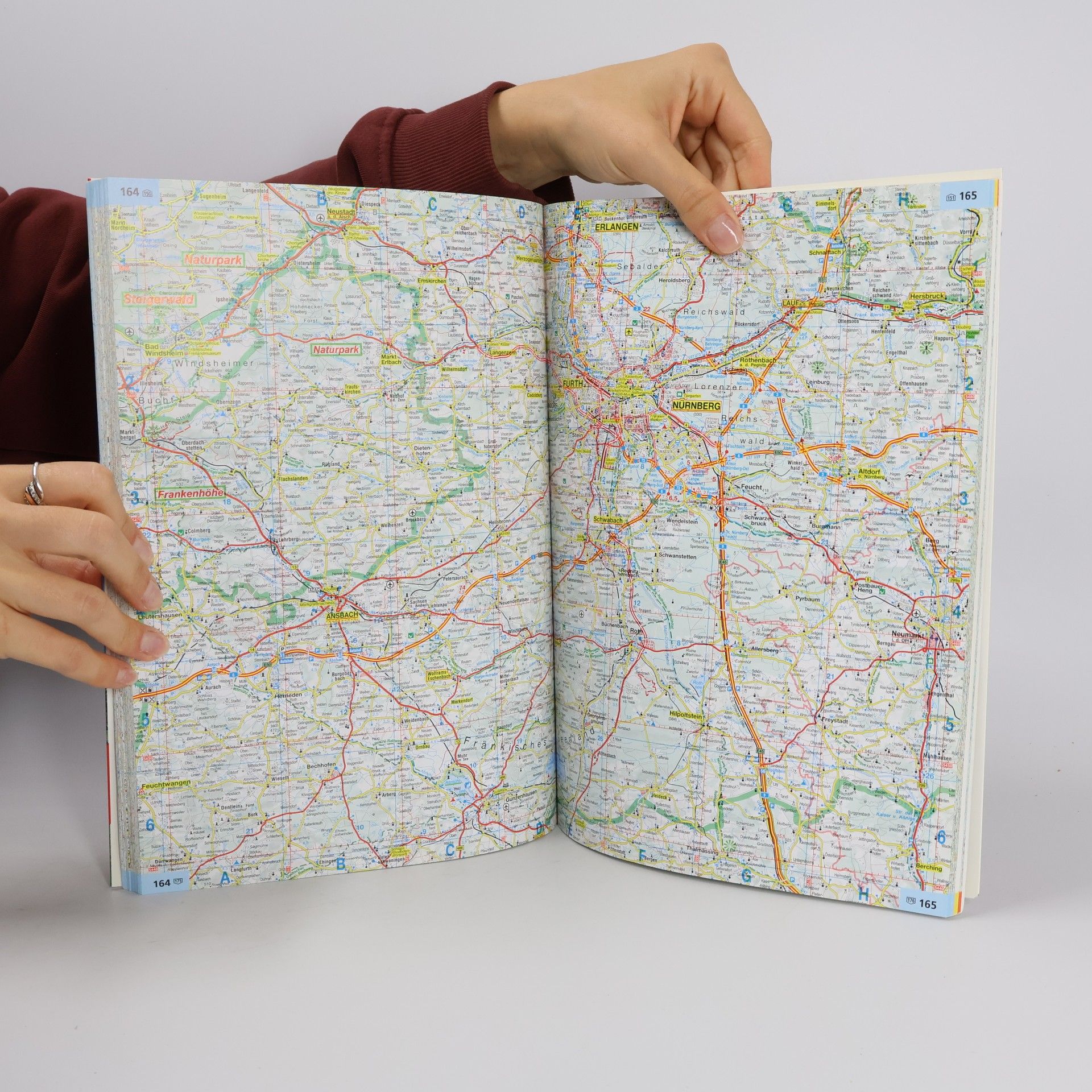 Kolektiv autorů ADAC ReiseAtlas. Deutschland, Europa 2007/2008